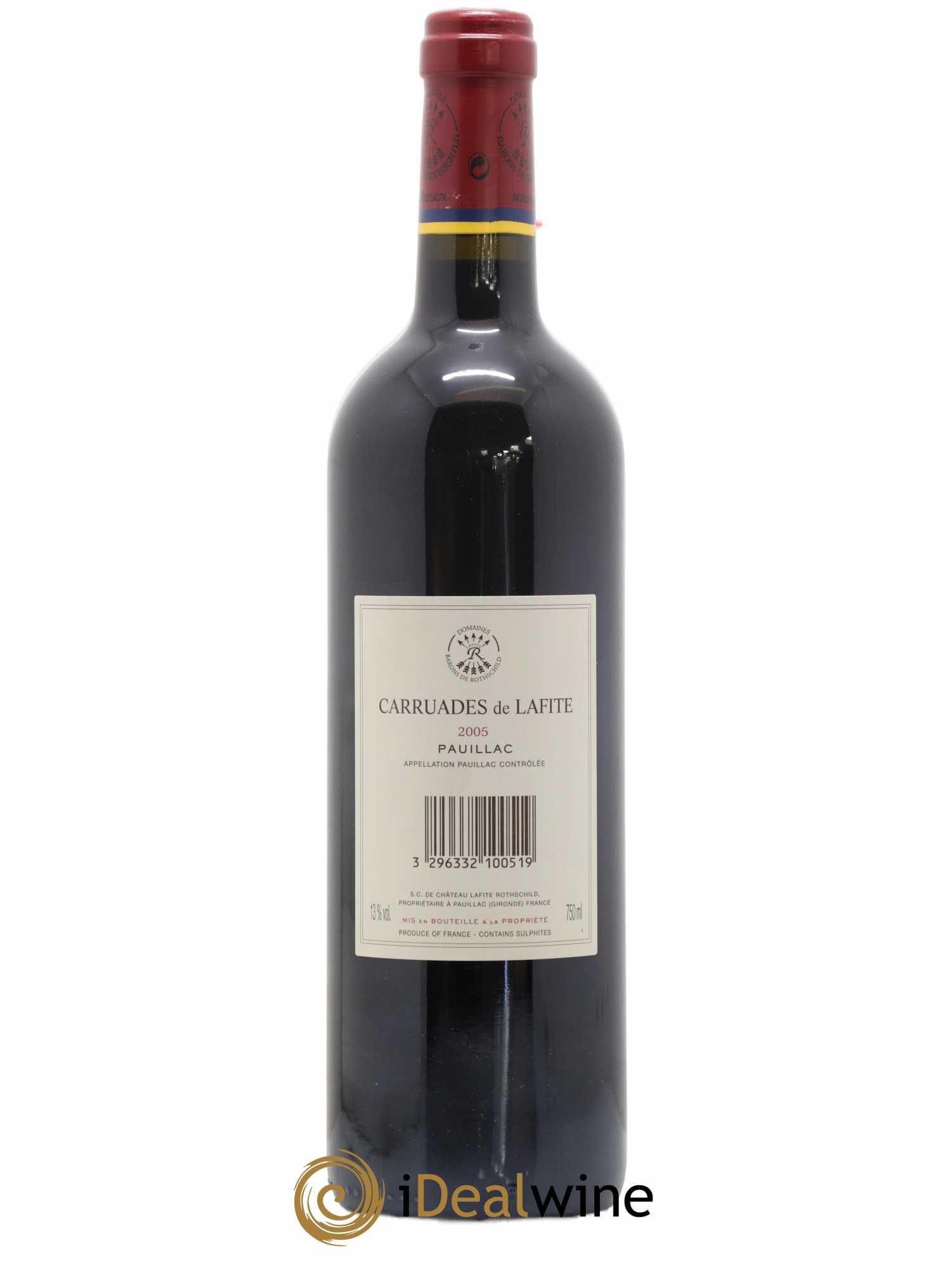 Carruades de Lafite Rothschild Second Vin 2005 - Lot de 1 bouteille - 1