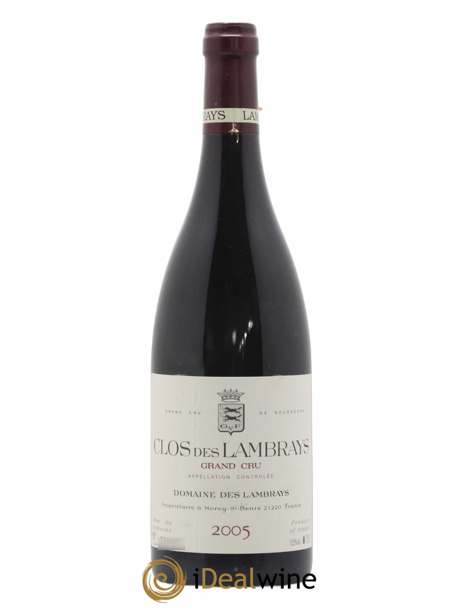 Clos des Lambrays Grand Cru Domaine des Lambrays 2005 - Lot de 1 bouteille - 0