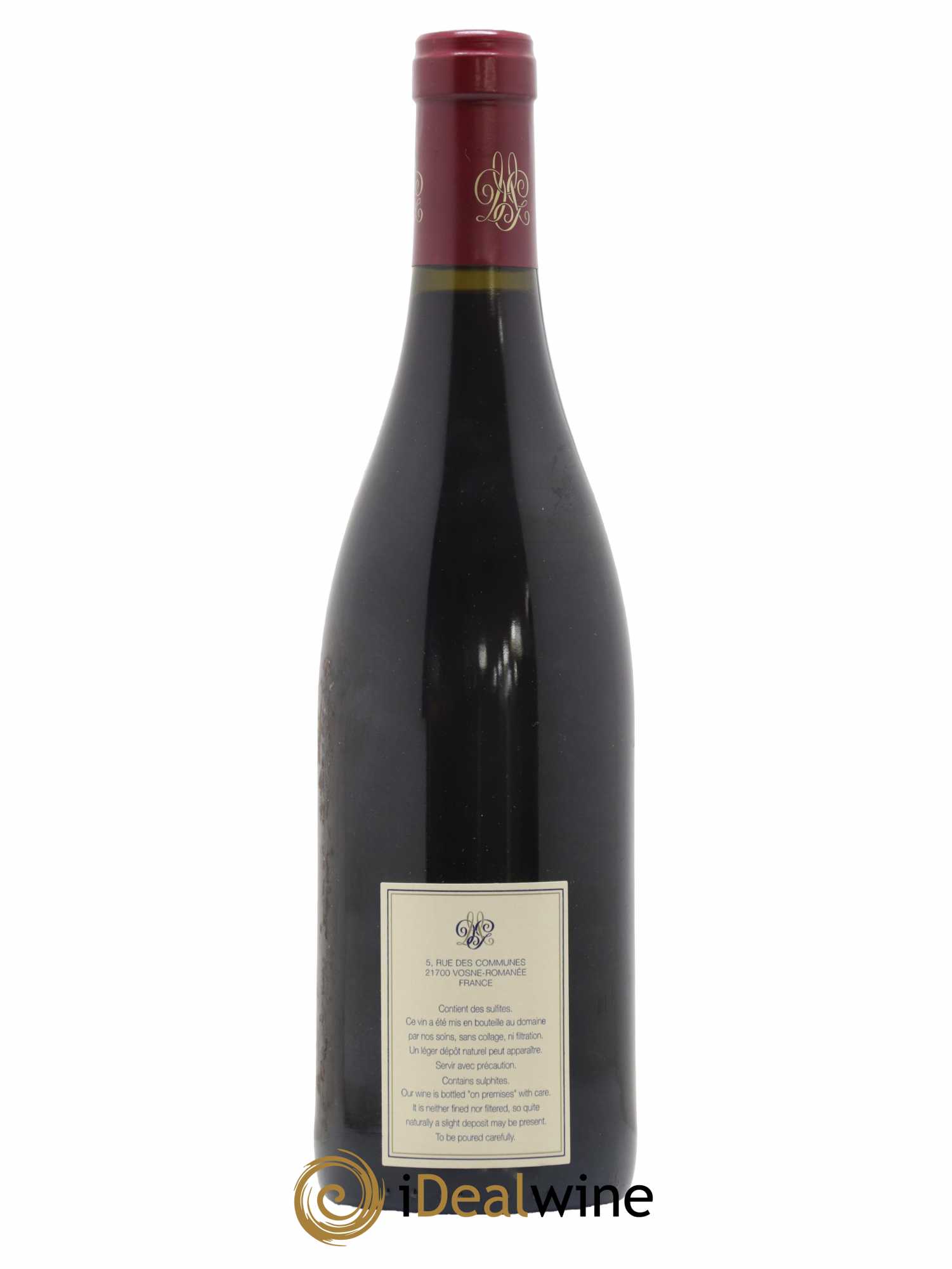 Chambolle-Musigny 1er Cru Les Feusselottes Mugneret-Gibourg (Domaine) 2010 - Lot de 1 bouteille - 1