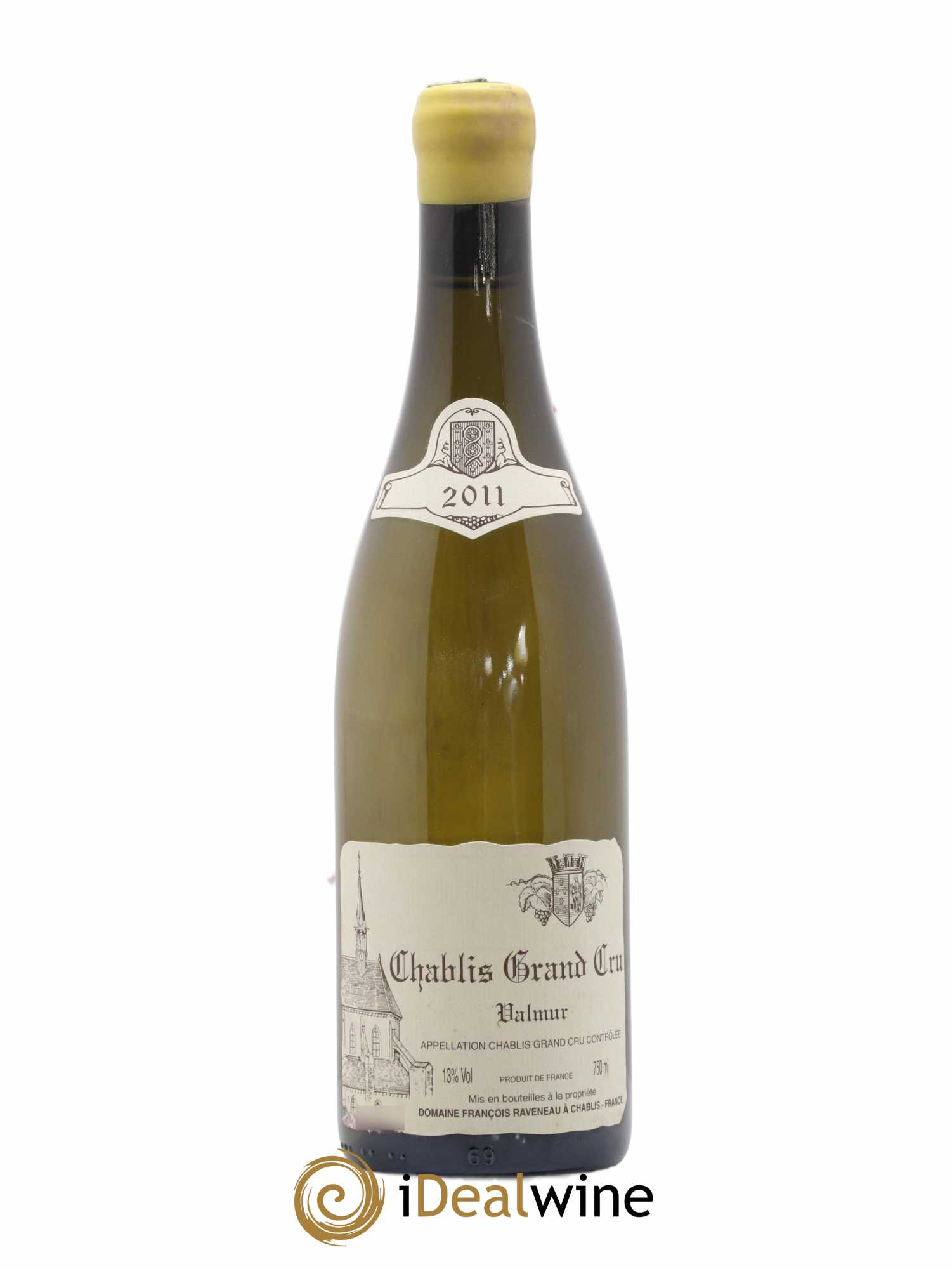 Chablis Grand Cru Valmur Raveneau (Domaine) 2011 - Lot de 1 bouteille - 0
