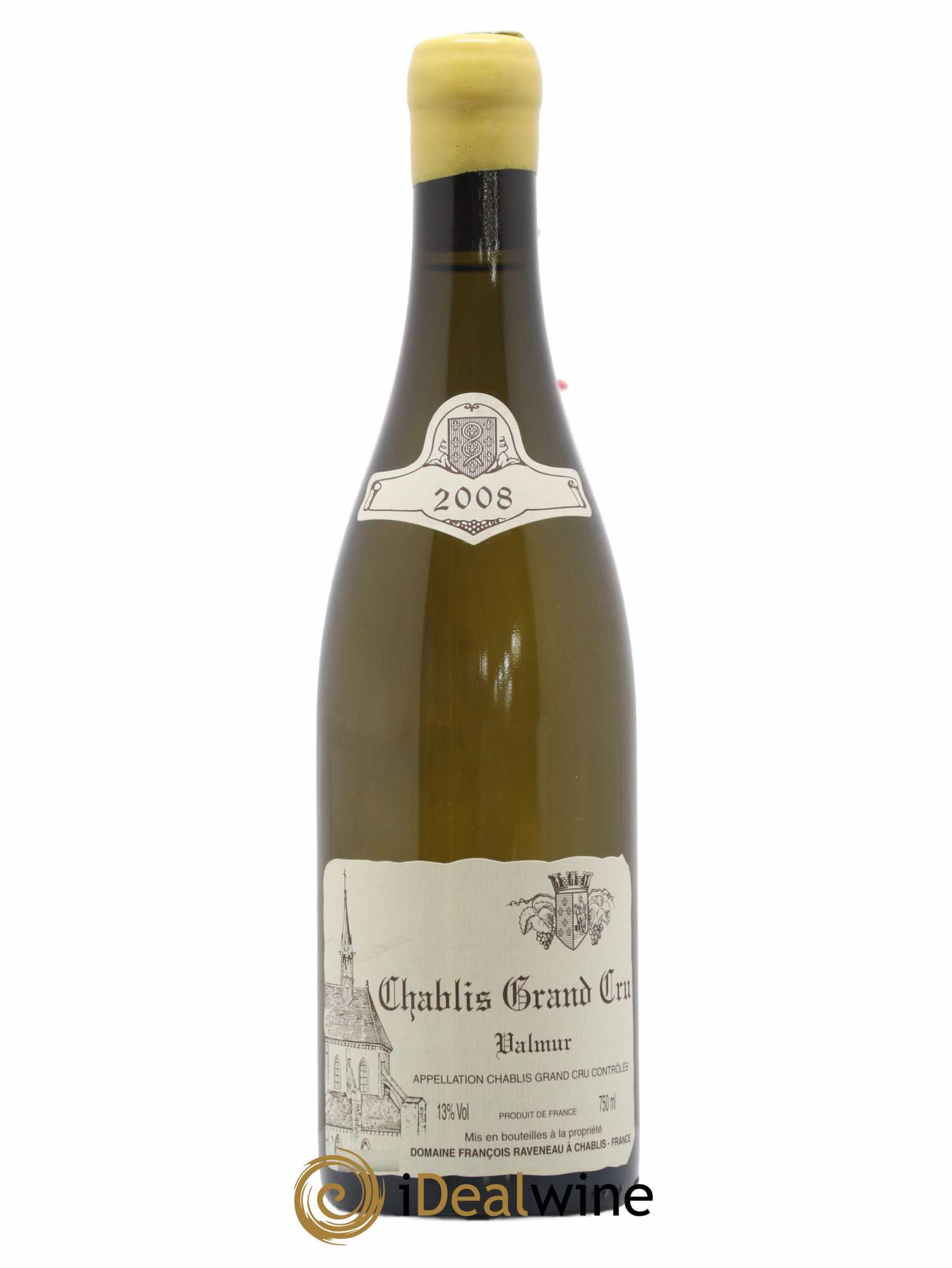 Chablis Grand Cru Valmur Raveneau (Domaine) 2008 - Lot de 1 bouteille - 0