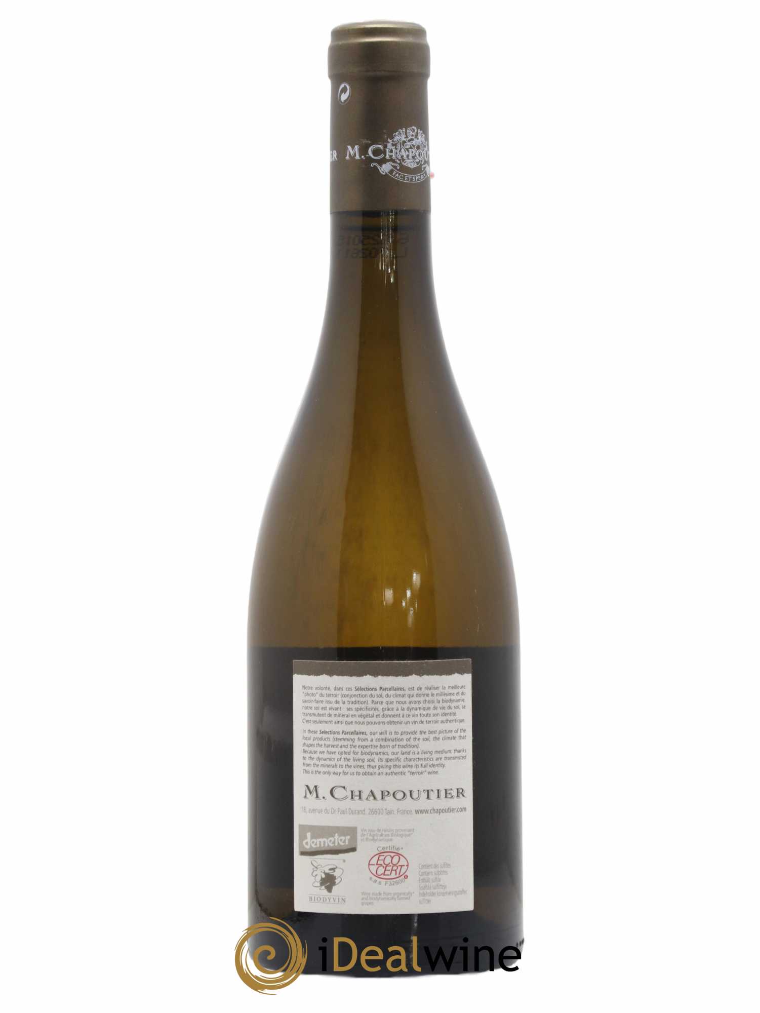 Hermitage Ermitage de l'Orée Chapoutier 2005 - Lot de 1 bouteille - 1
