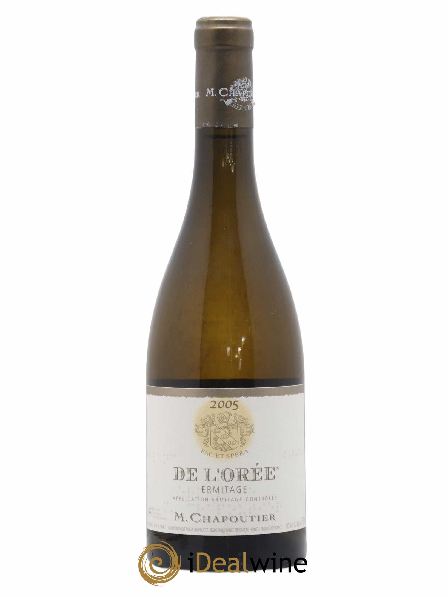 Hermitage Ermitage de l'Orée Chapoutier 2005 - Lot de 1 bouteille - 0