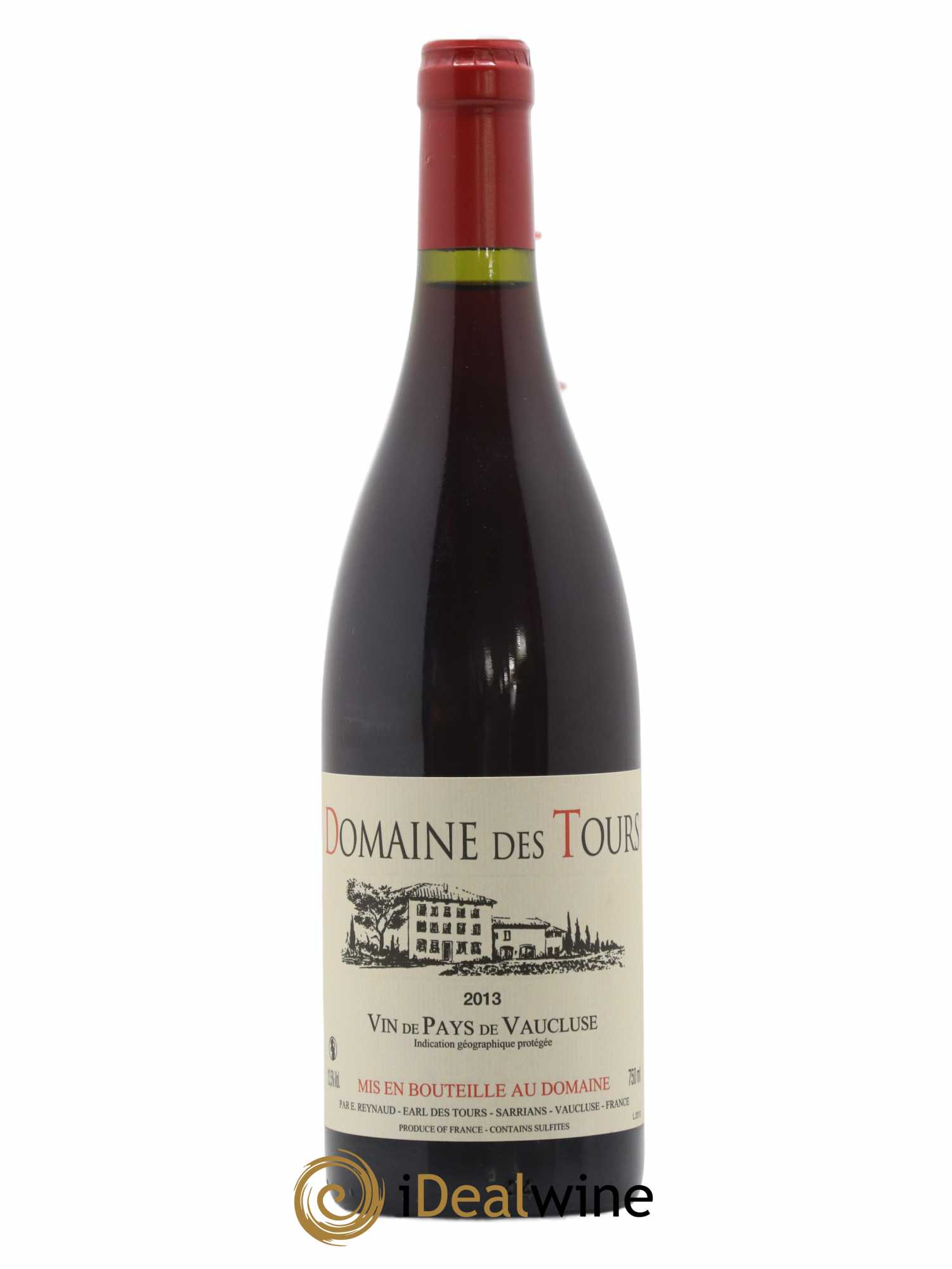 Vaucluse (Vin de Pays de Vaucluse) Domaine des Tours Emmanuel Reynaud 2013 - Lot de 1 bouteille - 0
