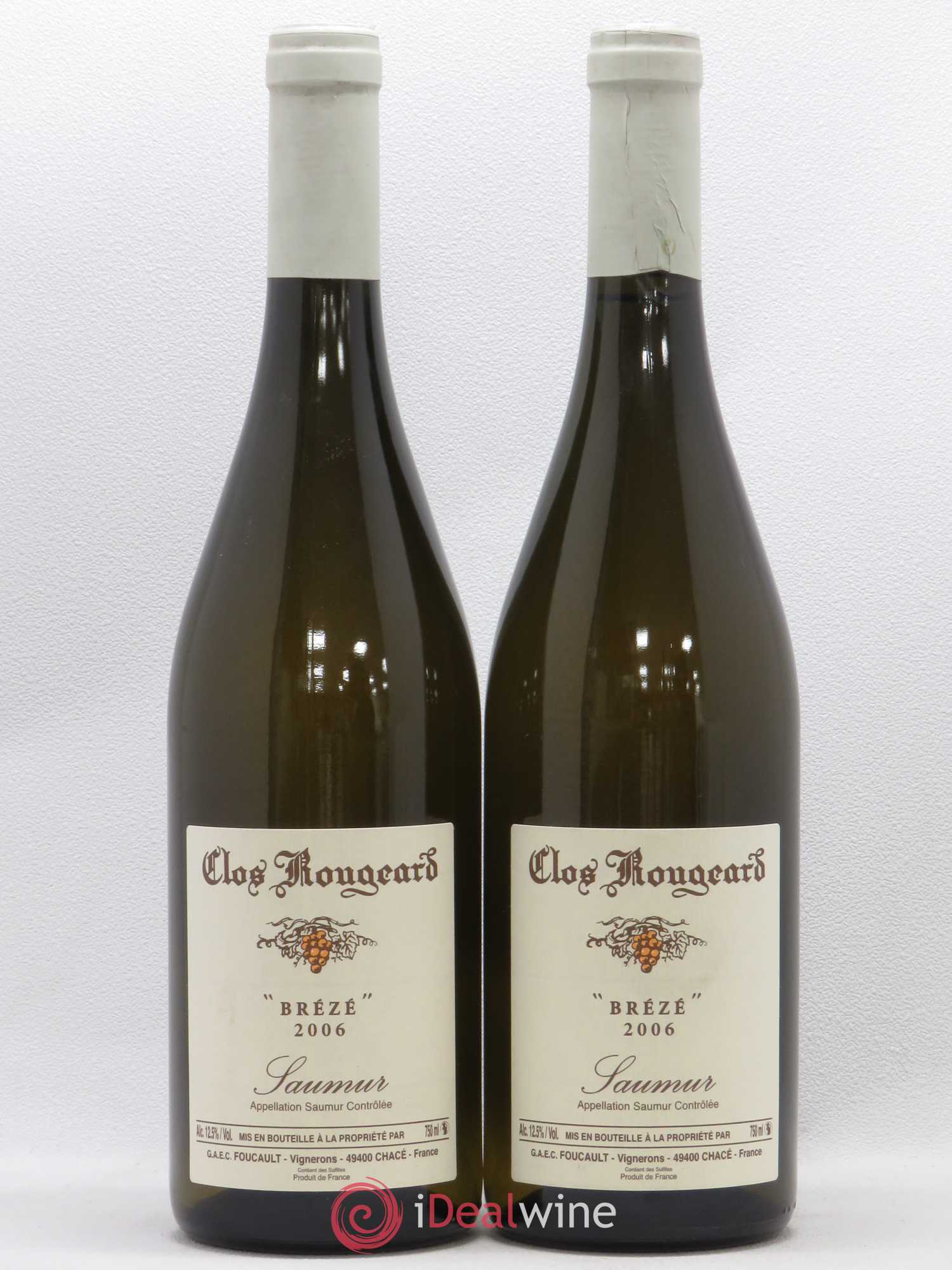 Saumur Brézé Clos Rougeard 2006 - Posten von 2 Flaschen - 0