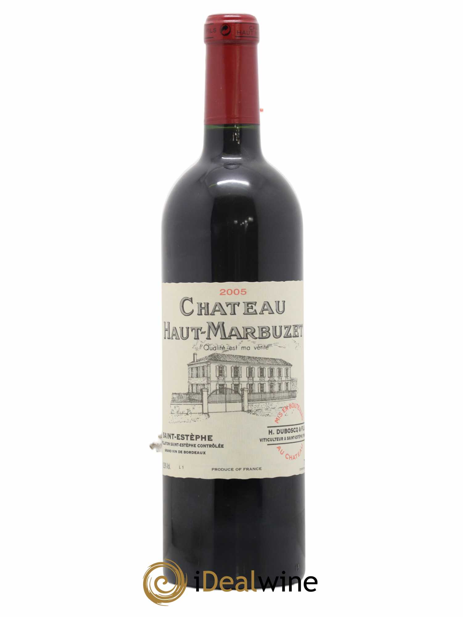 Château Haut Marbuzet 2005 - Lot de 1 bouteille - 0