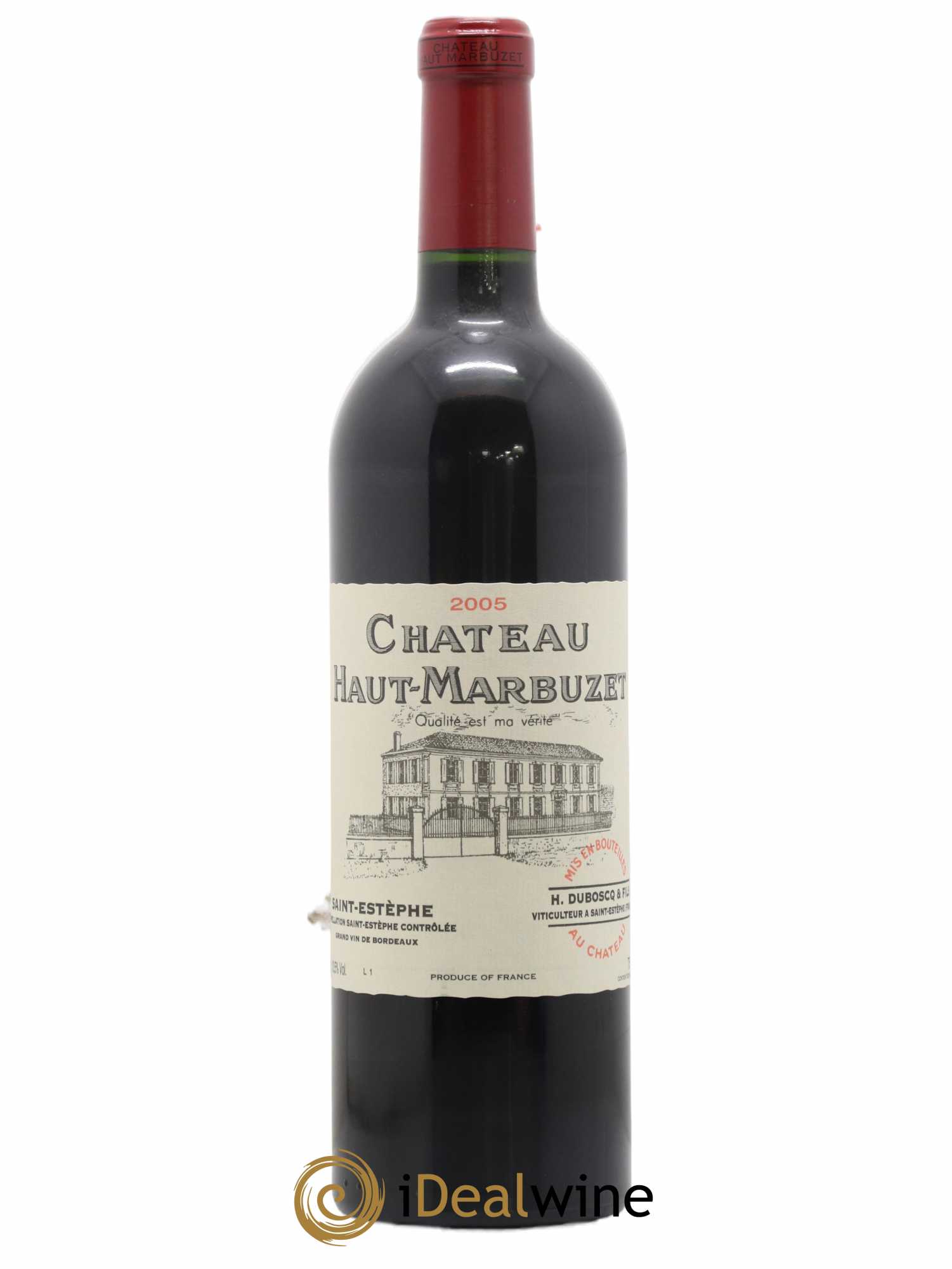 Château Haut Marbuzet 2005 - Lot de 1 bouteille - 0