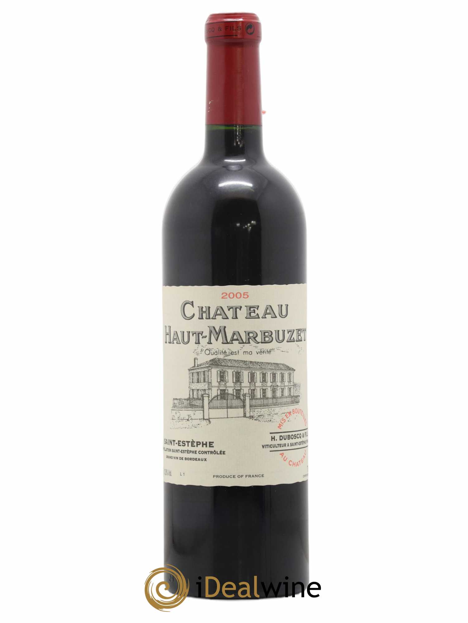 Château Haut Marbuzet 2005 - Lot de 1 bouteille - 0
