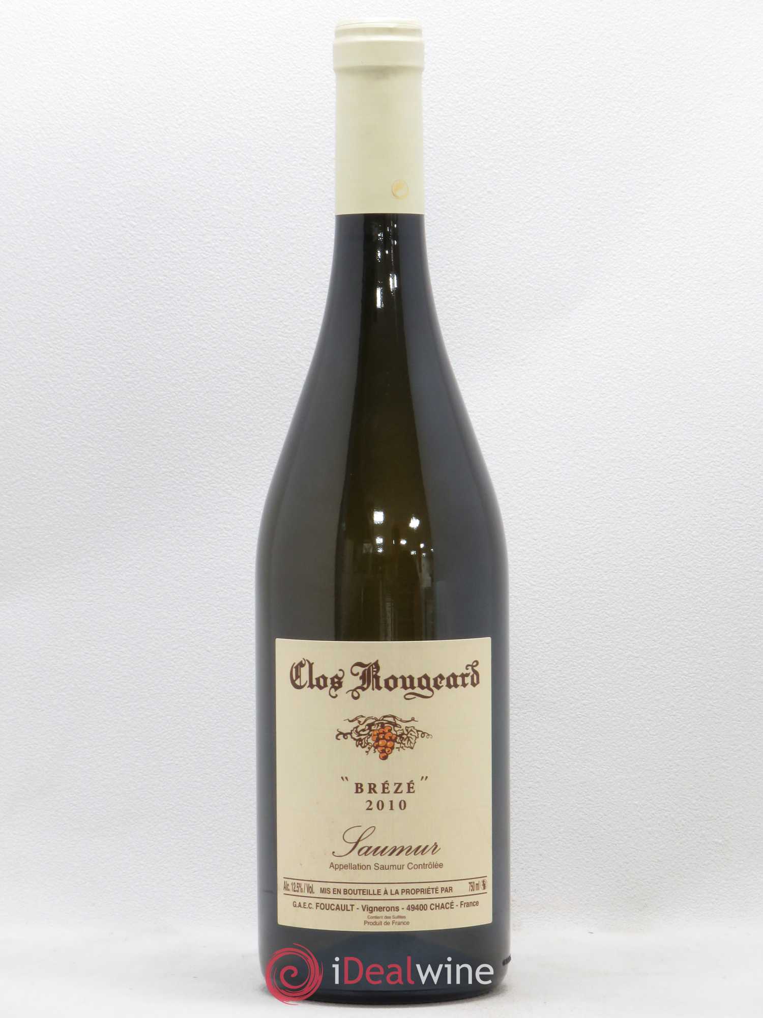 Saumur Brézé Clos Rougeard 2010 - Lot de 1 bouteille - 0