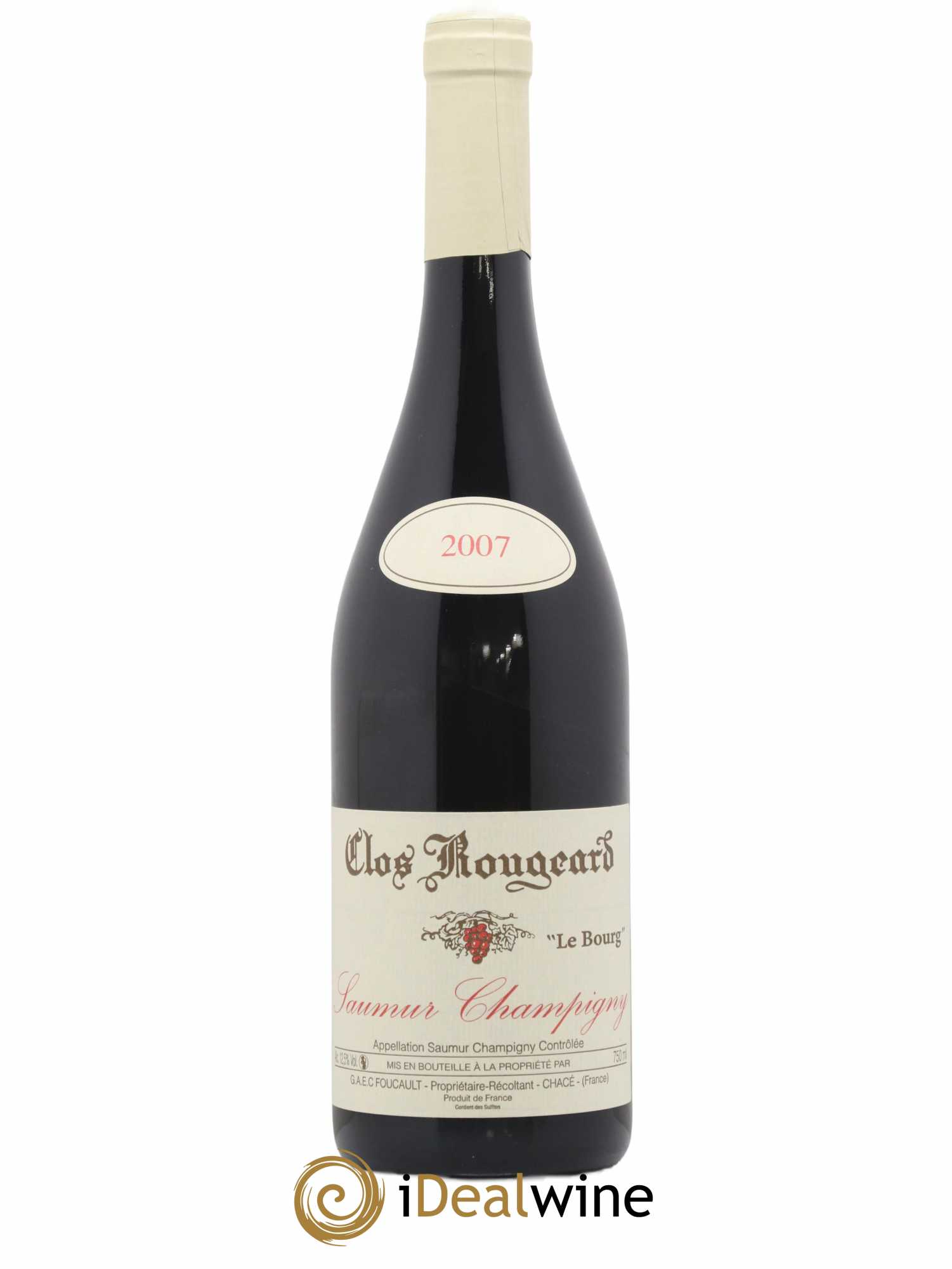 Saumur-Champigny Le Bourg Clos Rougeard 2007 - Lot de 1 bouteille - 0