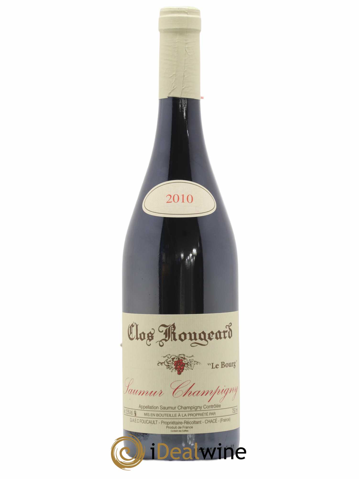 Saumur-Champigny Le Bourg Clos Rougeard 2010 - Lot de 1 bouteille - 0