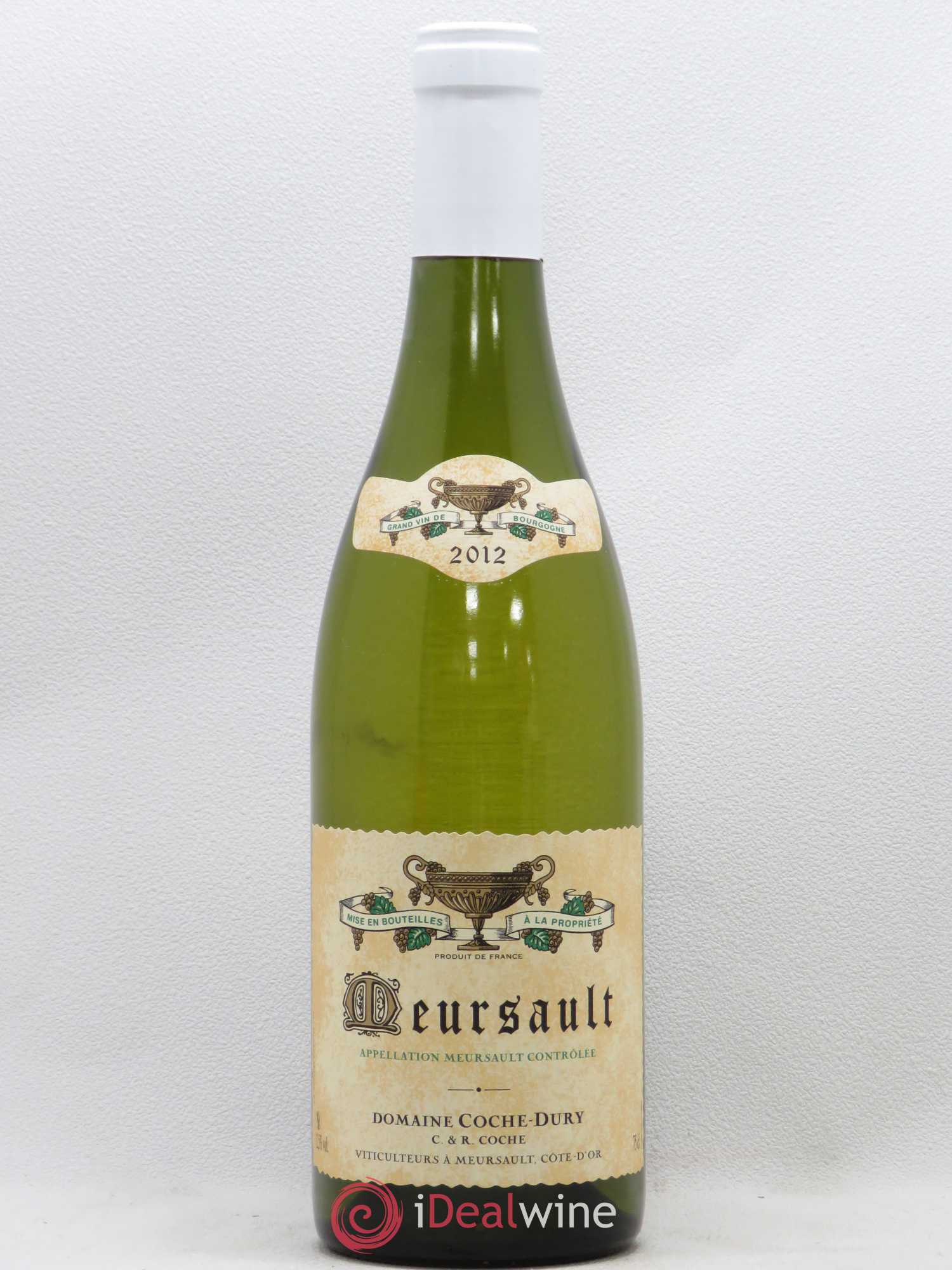 Meursault Coche Dury (Domaine) 2012 - Lot de 1 bouteille - 0