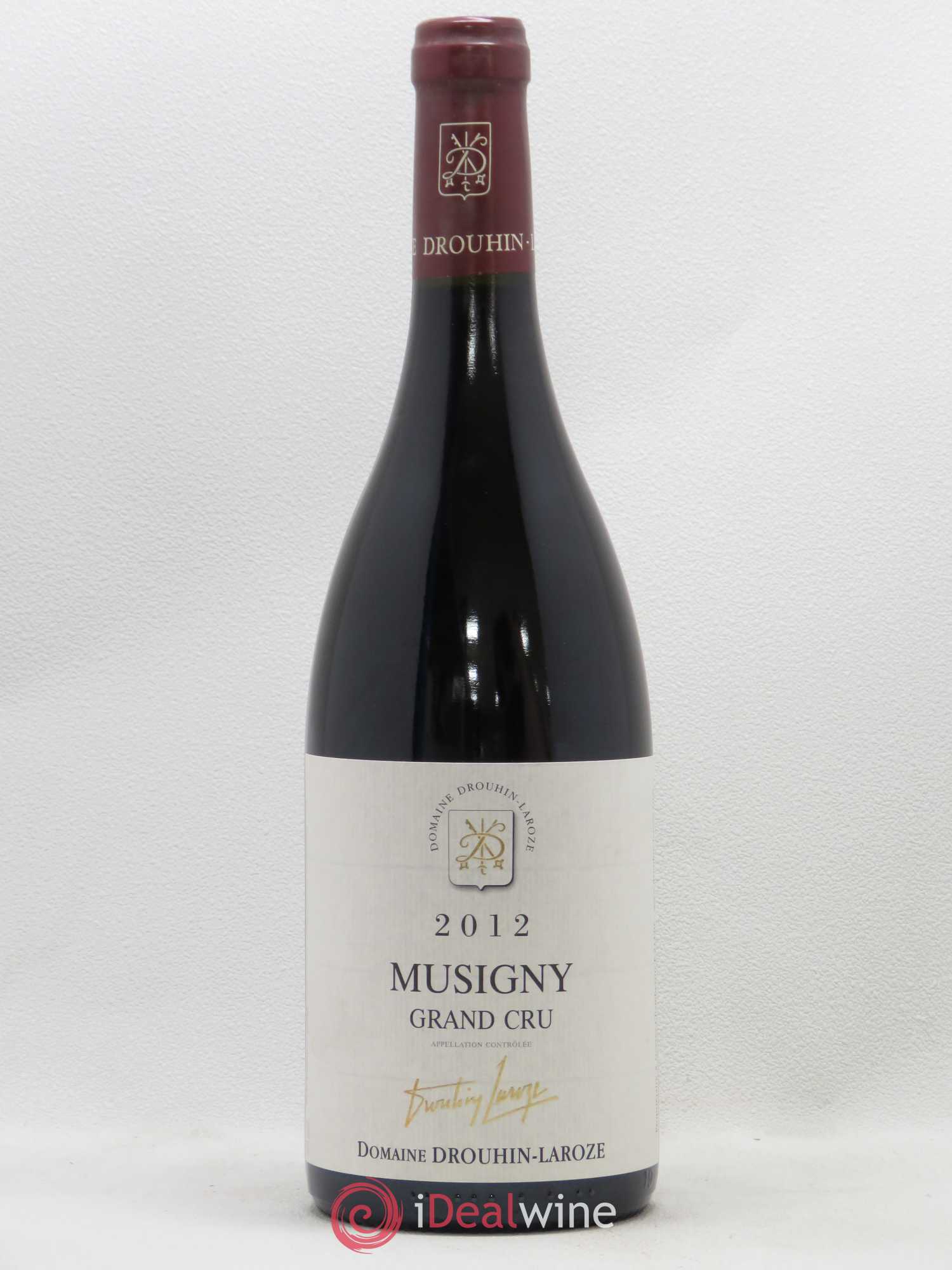 Musigny Grand Cru Domaine Drouhin-Laroze 2012 - Lot de 1 bouteille - 0