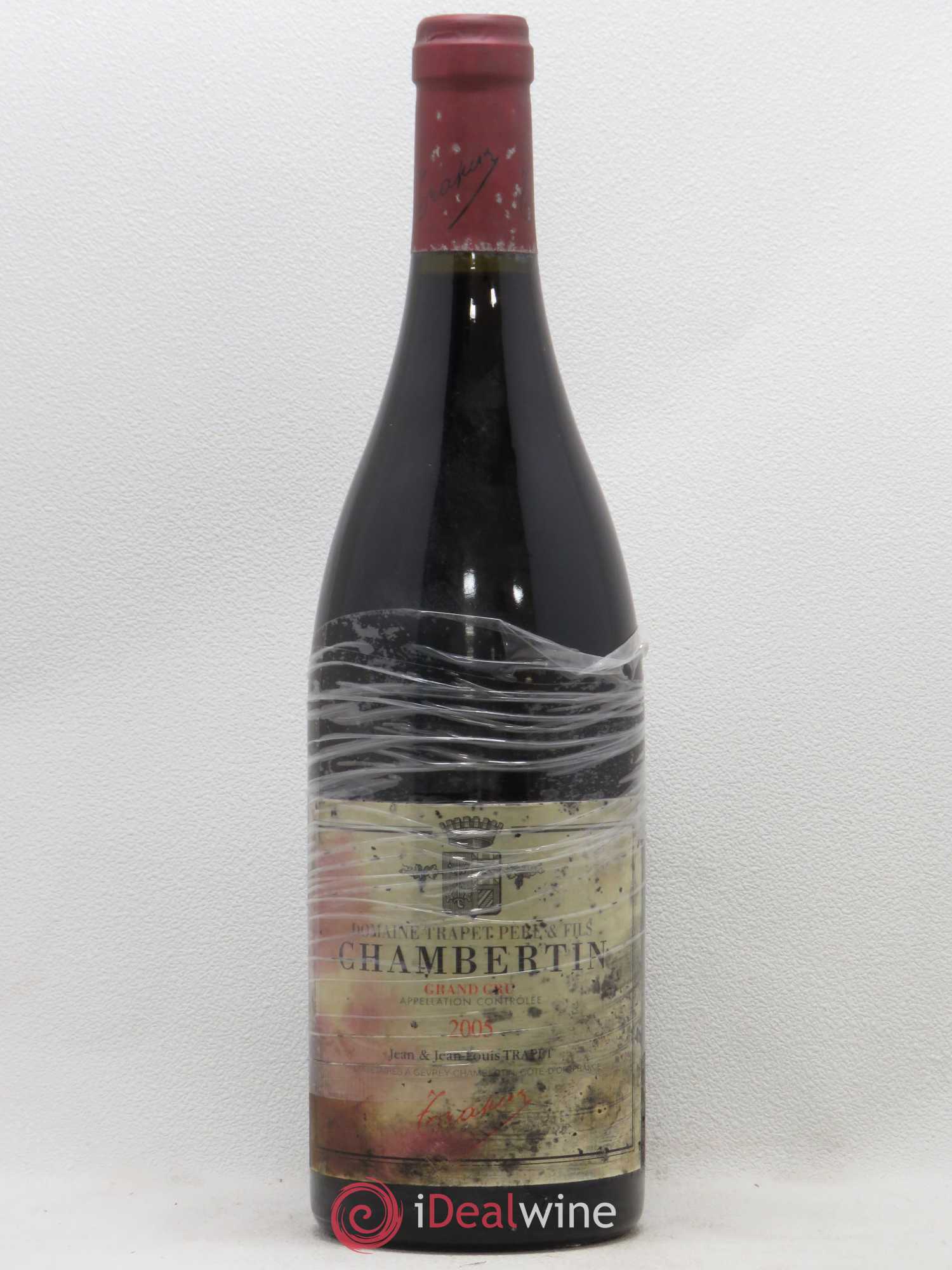 Chambertin Grand Cru Domaine Trapet 2005 - Lot de 1 bouteille - 0