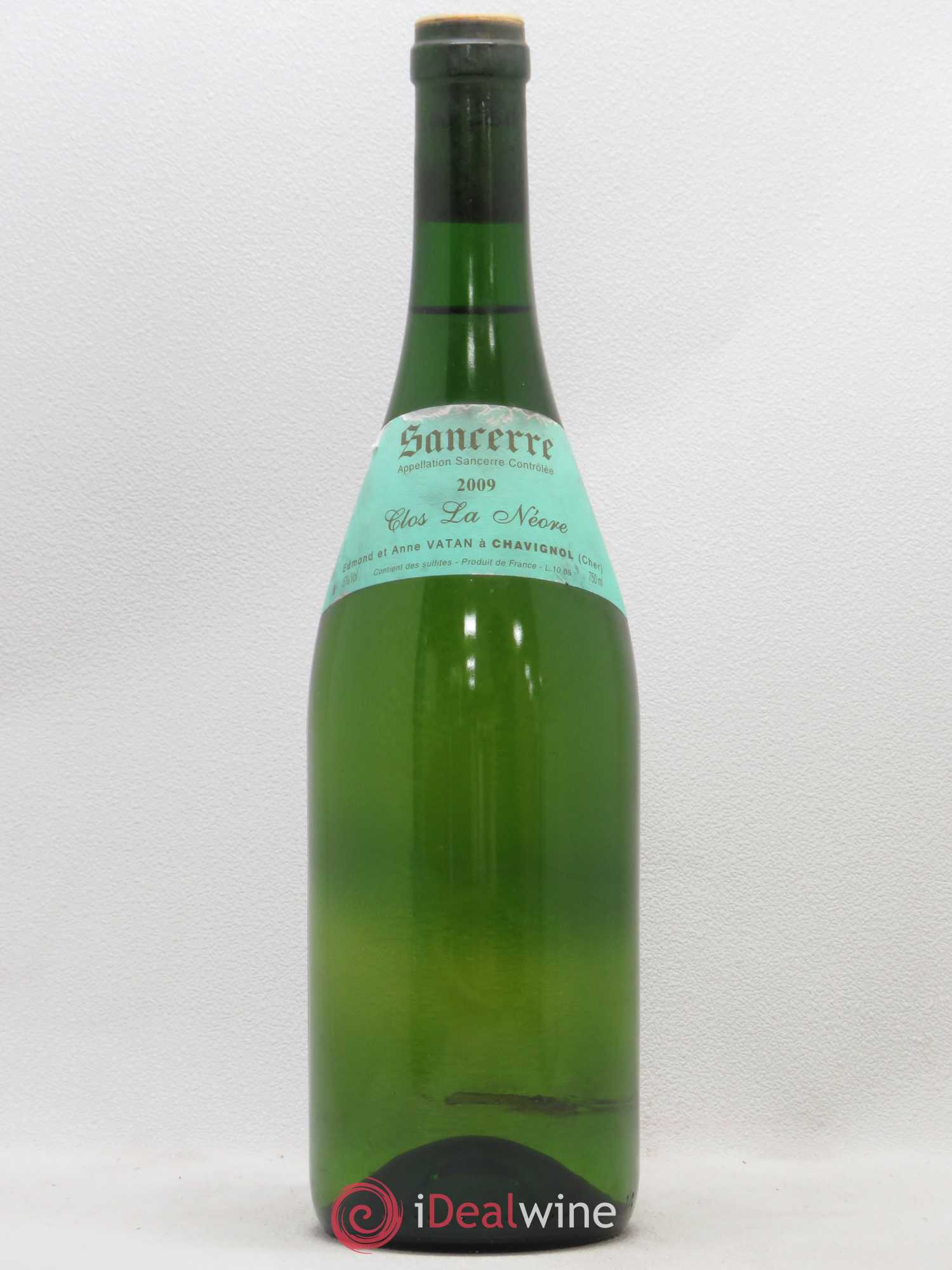 Sancerre Clos la Neore Edmond Vatan 2009 - Lot de 1 bouteille - 0