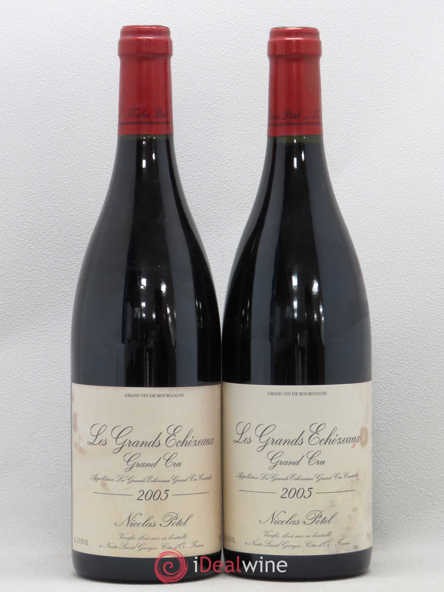 Grands-Echezeaux Grand Cru Nicolas Potel 2005 - Lot de 2 bouteilles - 0