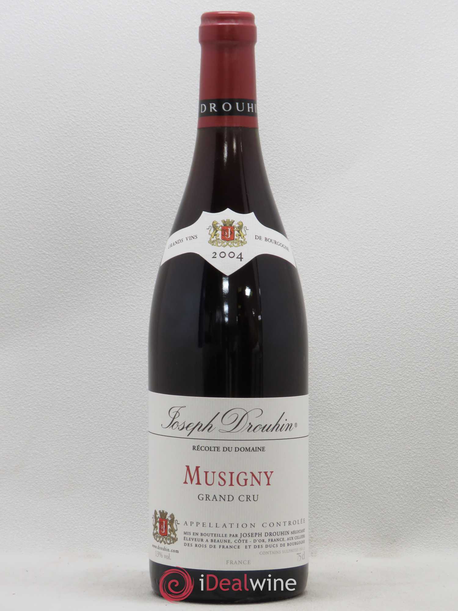Musigny Grand Cru Joseph Drouhin 2004 - Lot de 1 bouteille - 0