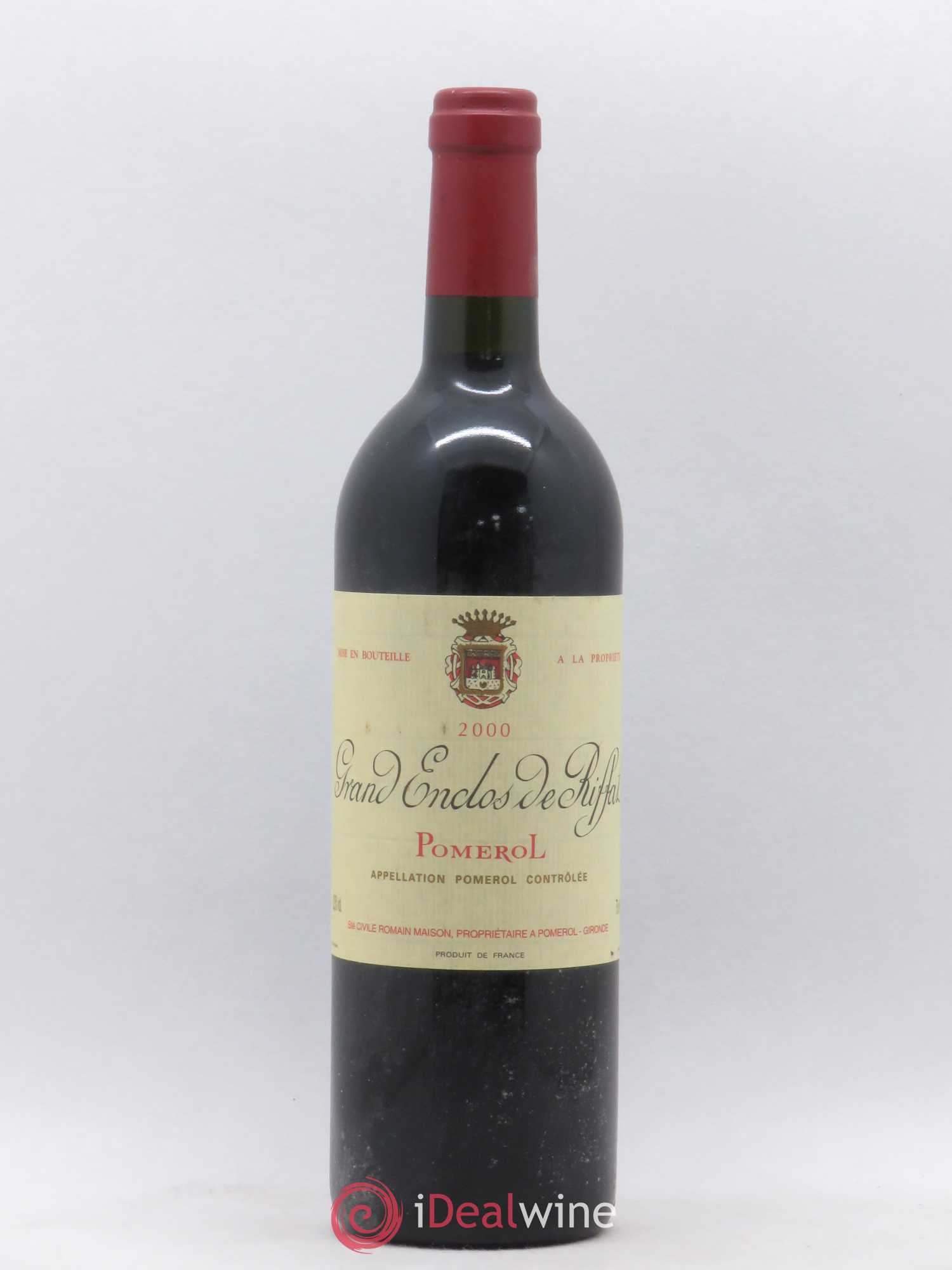 Pomerol Grand Enclos de Riffat 2000 - Posten von 1 Flasche - 0