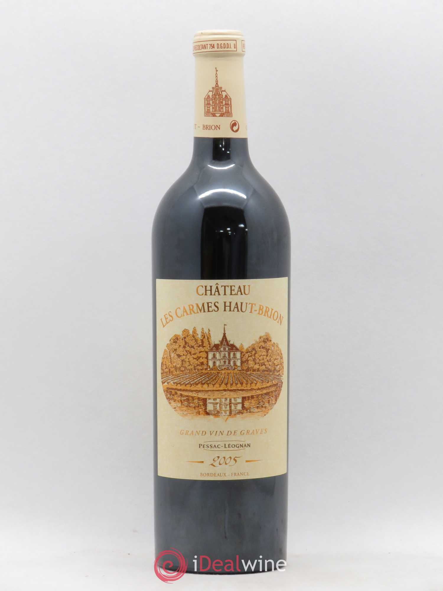 Château Les Carmes Haut-Brion 2005 - Lot de 1 bouteille - 0