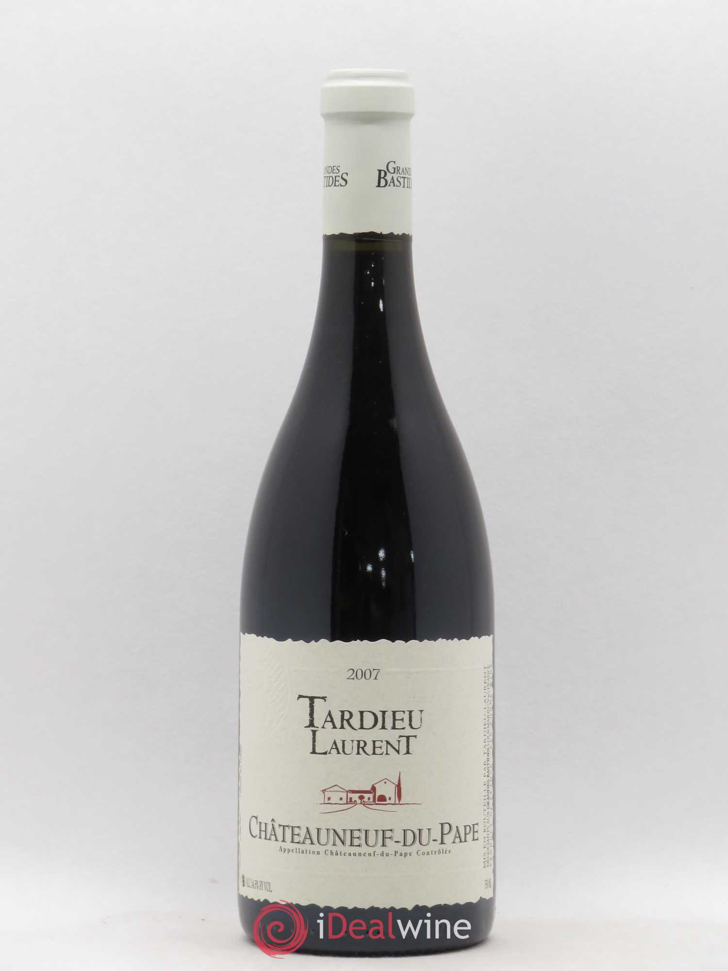 Châteauneuf-du-Pape Domaine Tardieu-Laurent Famille Tardieu 2007 - Lot de 1 bouteille - 0