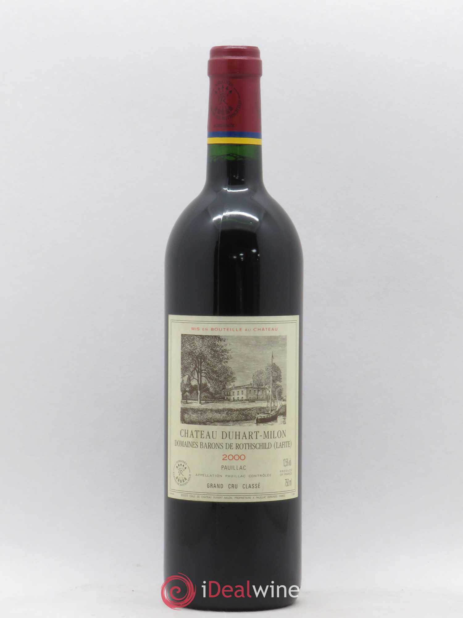 Château Duhart-Milon 4ème Grand Cru Classé 2000 - Lot de 1 bouteille - 0