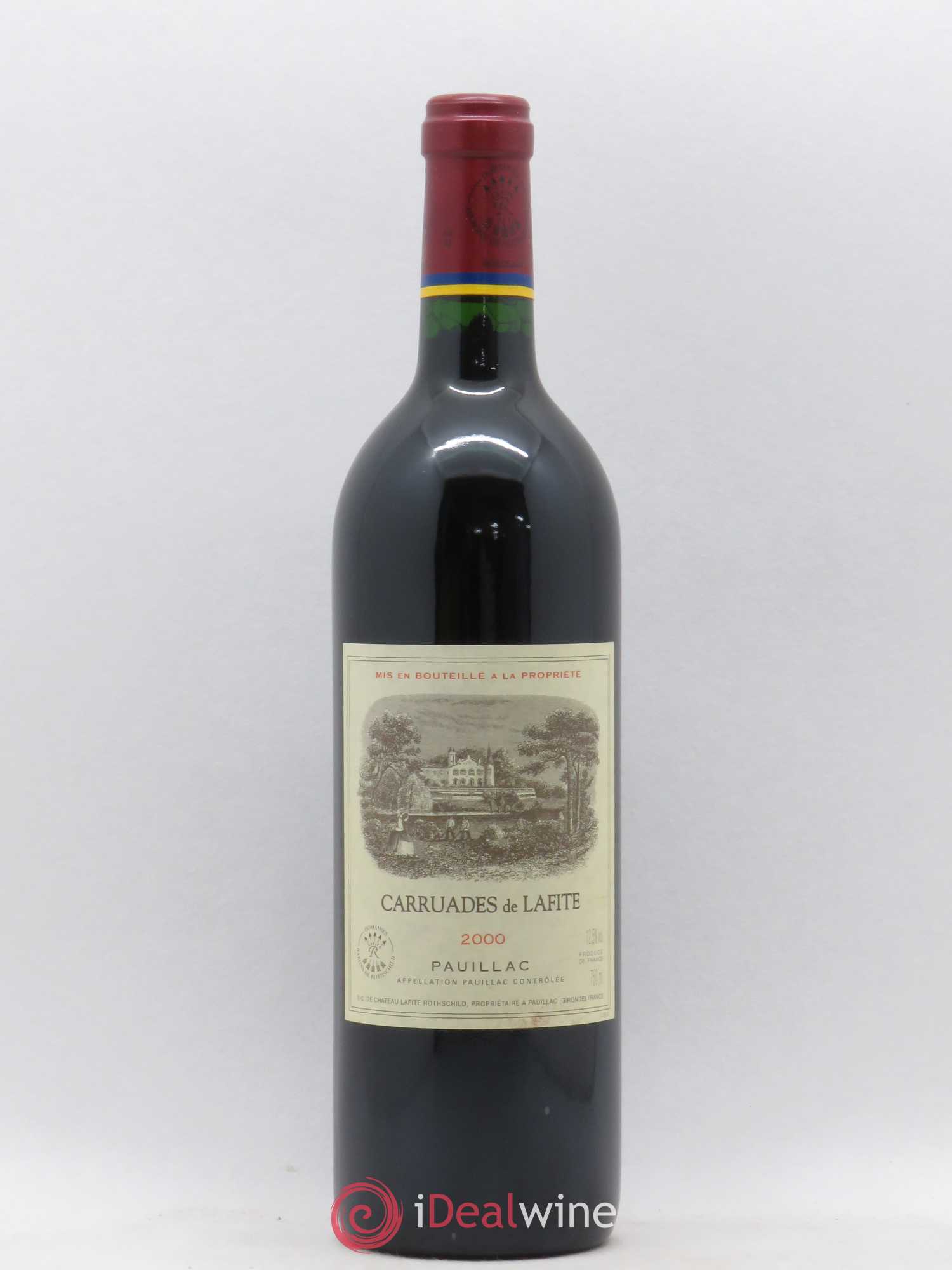 Carruades de Lafite Rothschild Second Vin 2000 - Lot de 1 bouteille - 0