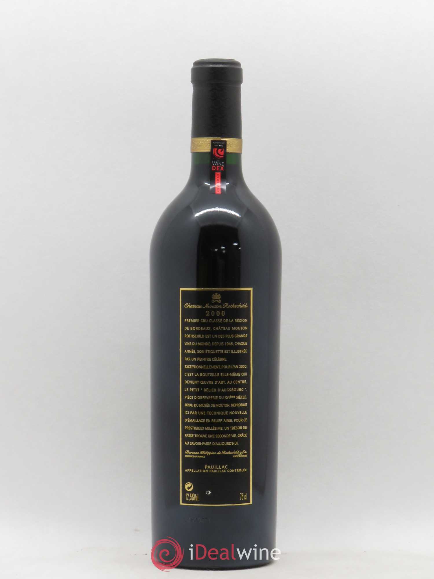 Château Mouton Rothschild 1er Grand Cru Classé 2000 - Lot of 1 bottle - 1