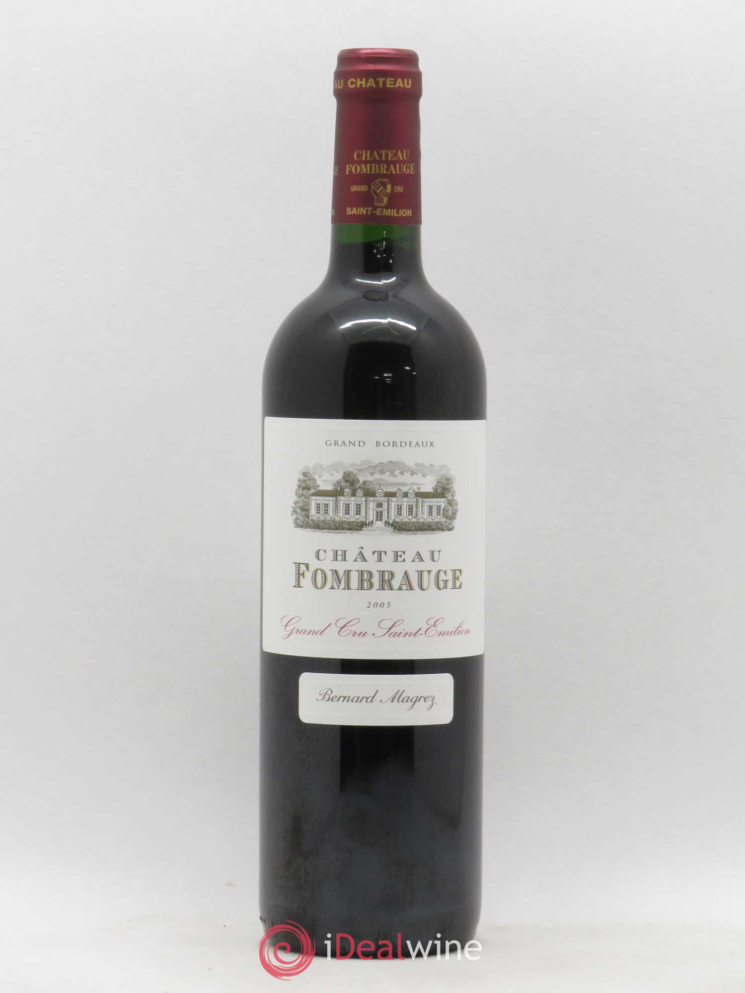Château Fombrauge Grand Cru Classé 2005 - Lot de 1 bouteille - 0