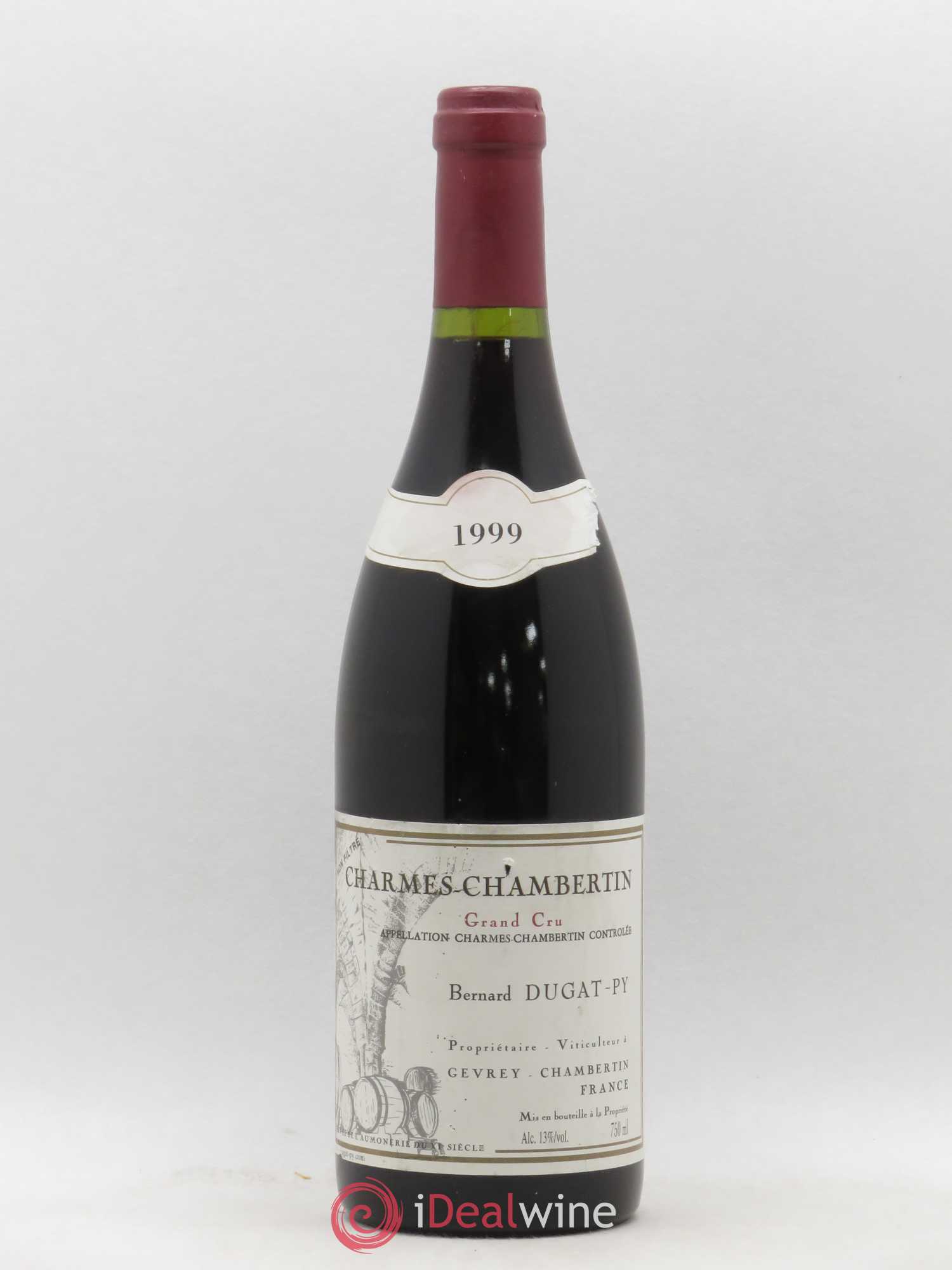 Charmes-Chambertin Grand Cru Dugat-Py 1999 - Lot de 1 bouteille - 0