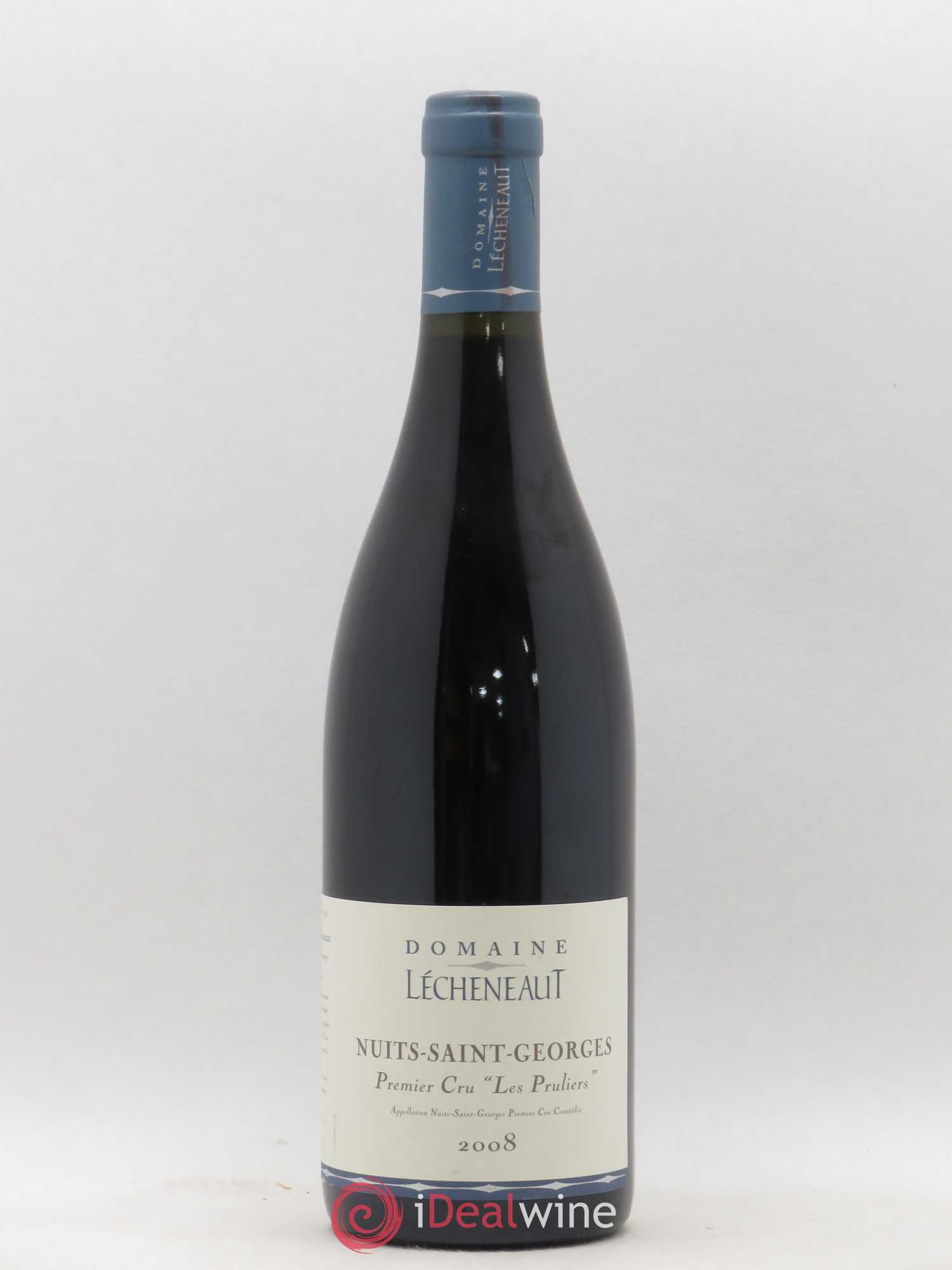 Nuits-Saint-Georges 1er Cru Les Pruliers Lécheneaut (Domaine) 2008 - Lot de 1 bouteille - 0