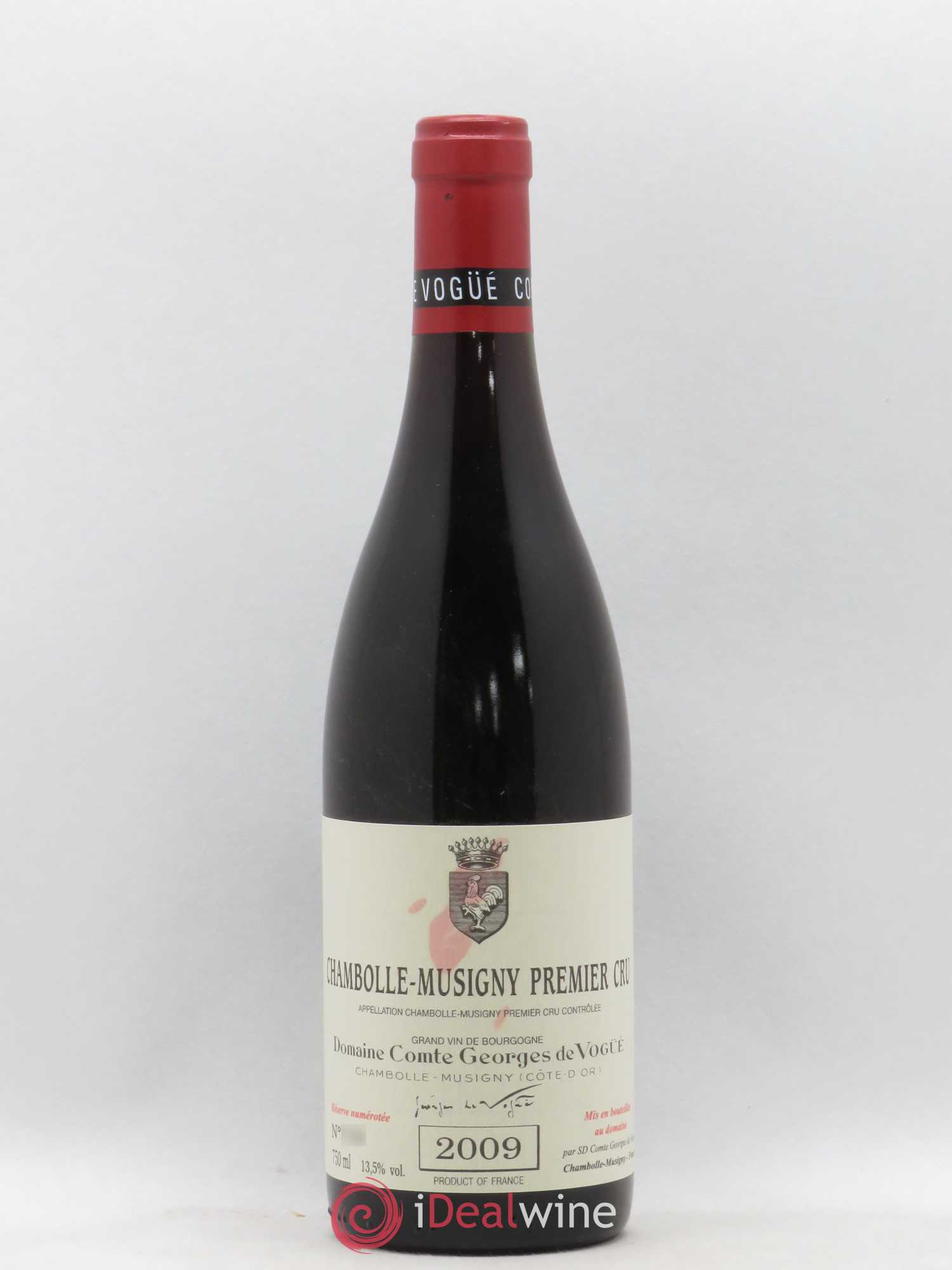 Chambolle-Musigny 1er Cru Comte Georges de Vogüé 2009 - Lot de 1 bouteille - 0