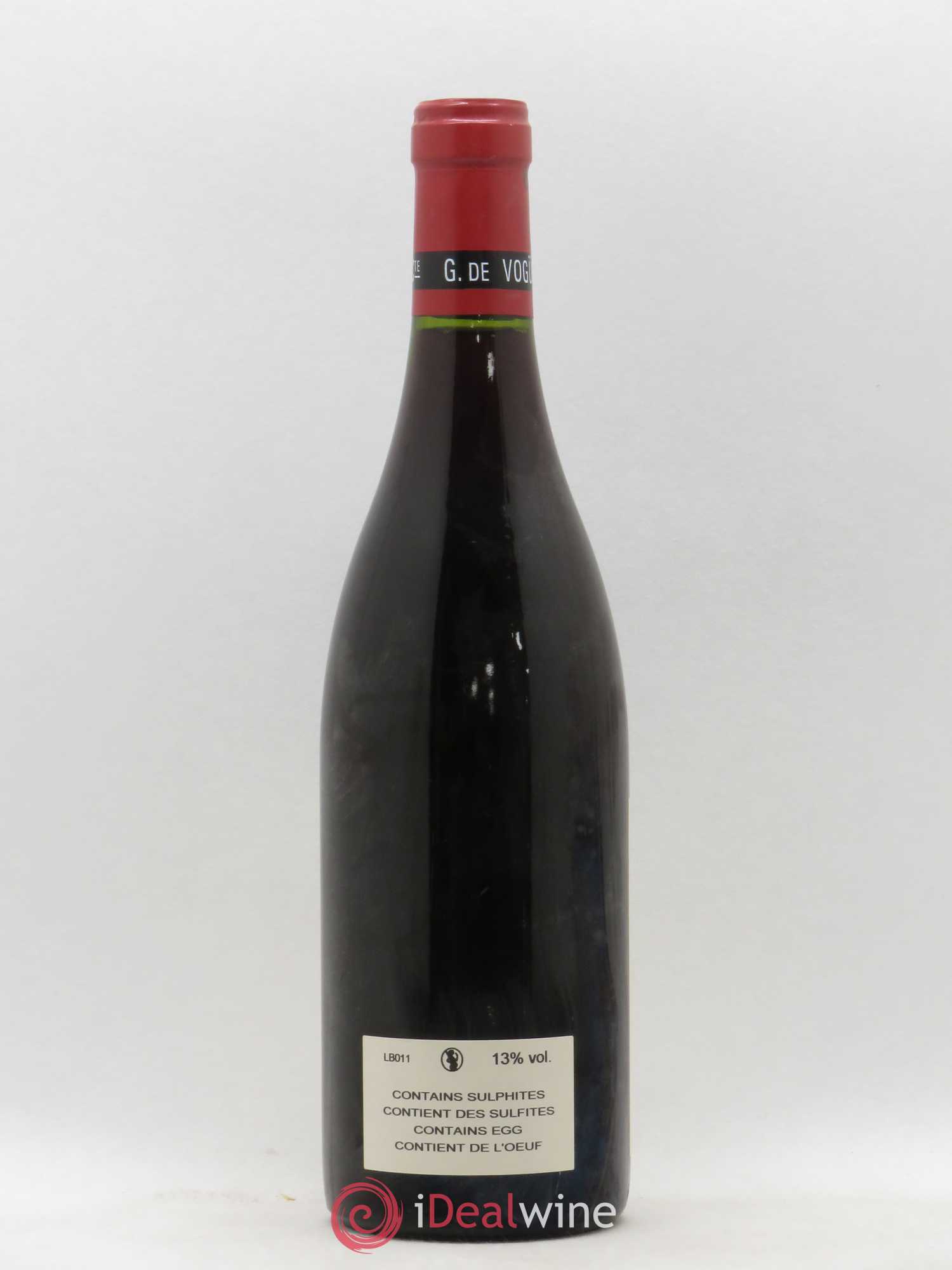 Bonnes-Mares Grand Cru Comte Georges de Vogüé 2001 - Lot de 1 bouteille - 1