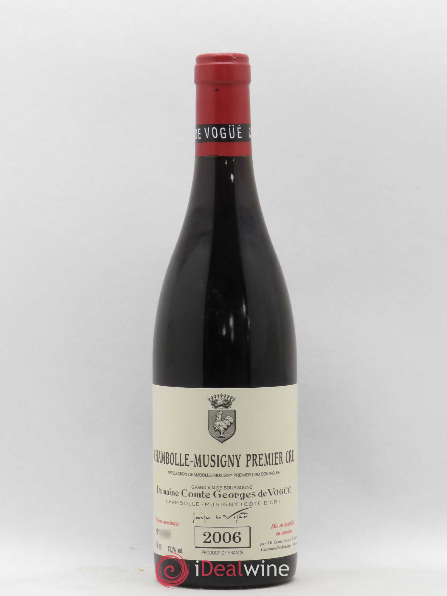 Chambolle-Musigny 1er Cru Comte Georges de Vogüé 2006 - Lot de 1 bouteille - 0