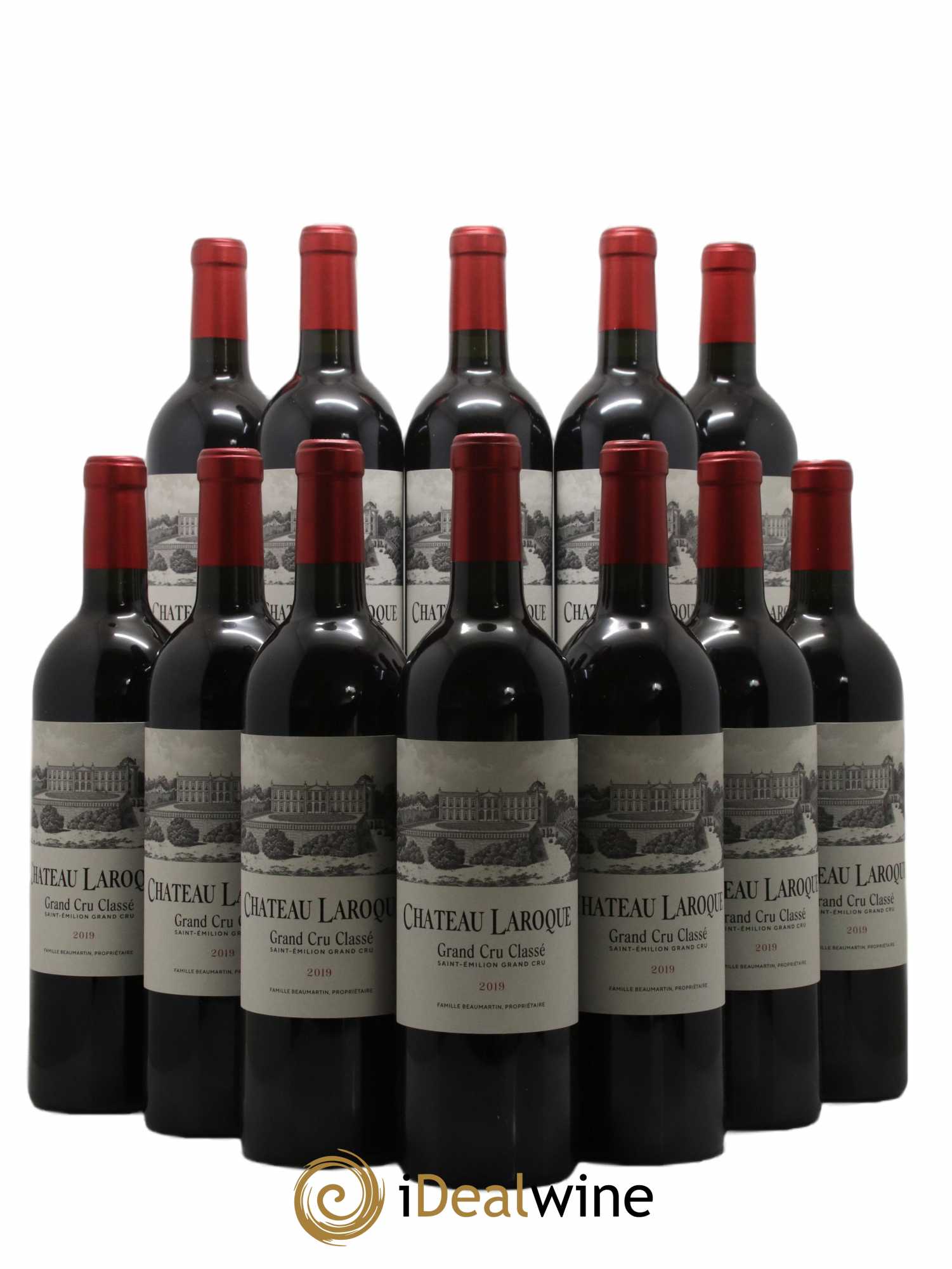 Château Laroque Grand Cru Classé 2019 - Lot de 12 bouteilles - 0