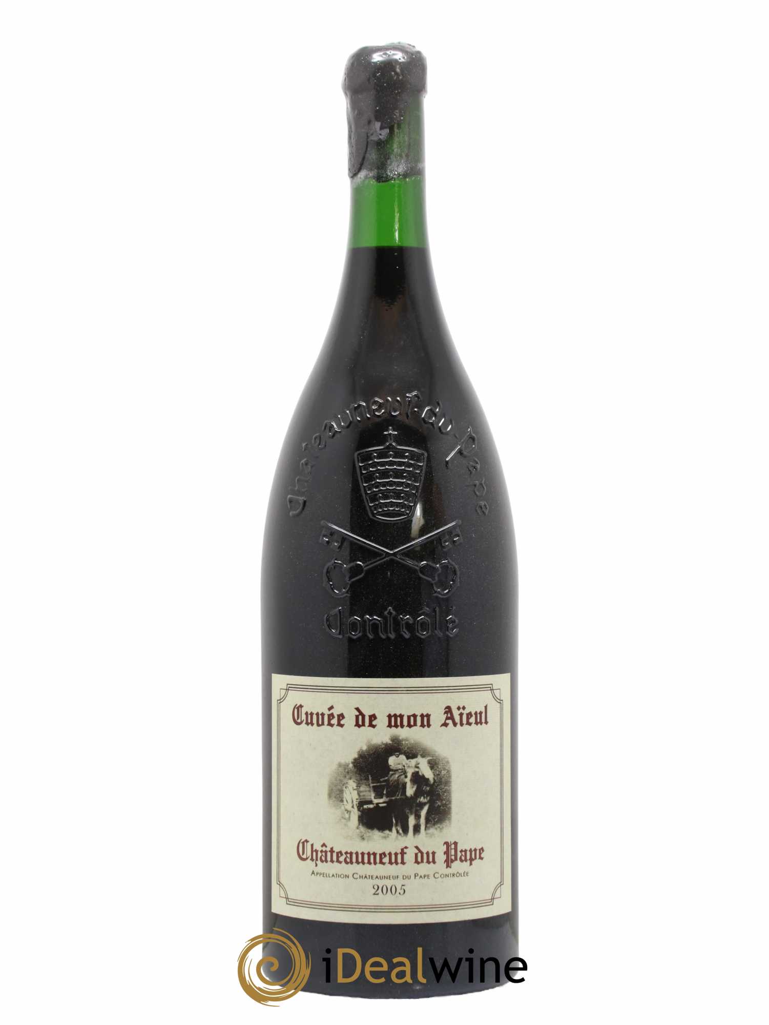 Châteauneuf-du-Pape Cuvée de mon Aïeul Pierre Usseglio & Fils 2005 - Lot de 1 double magnum - 0