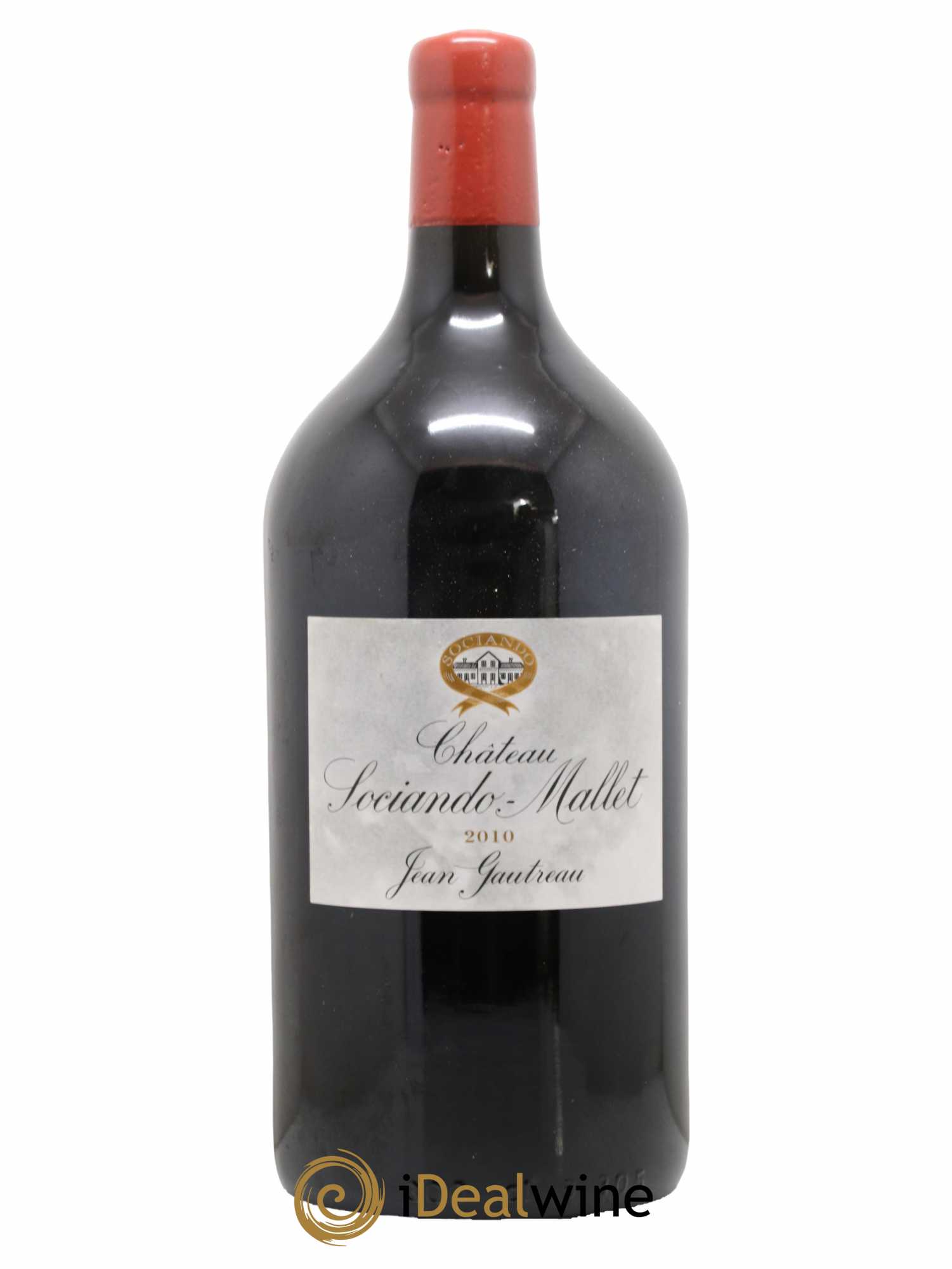 Château Sociando Mallet 2010 - Lot de 1 double magnum - 0