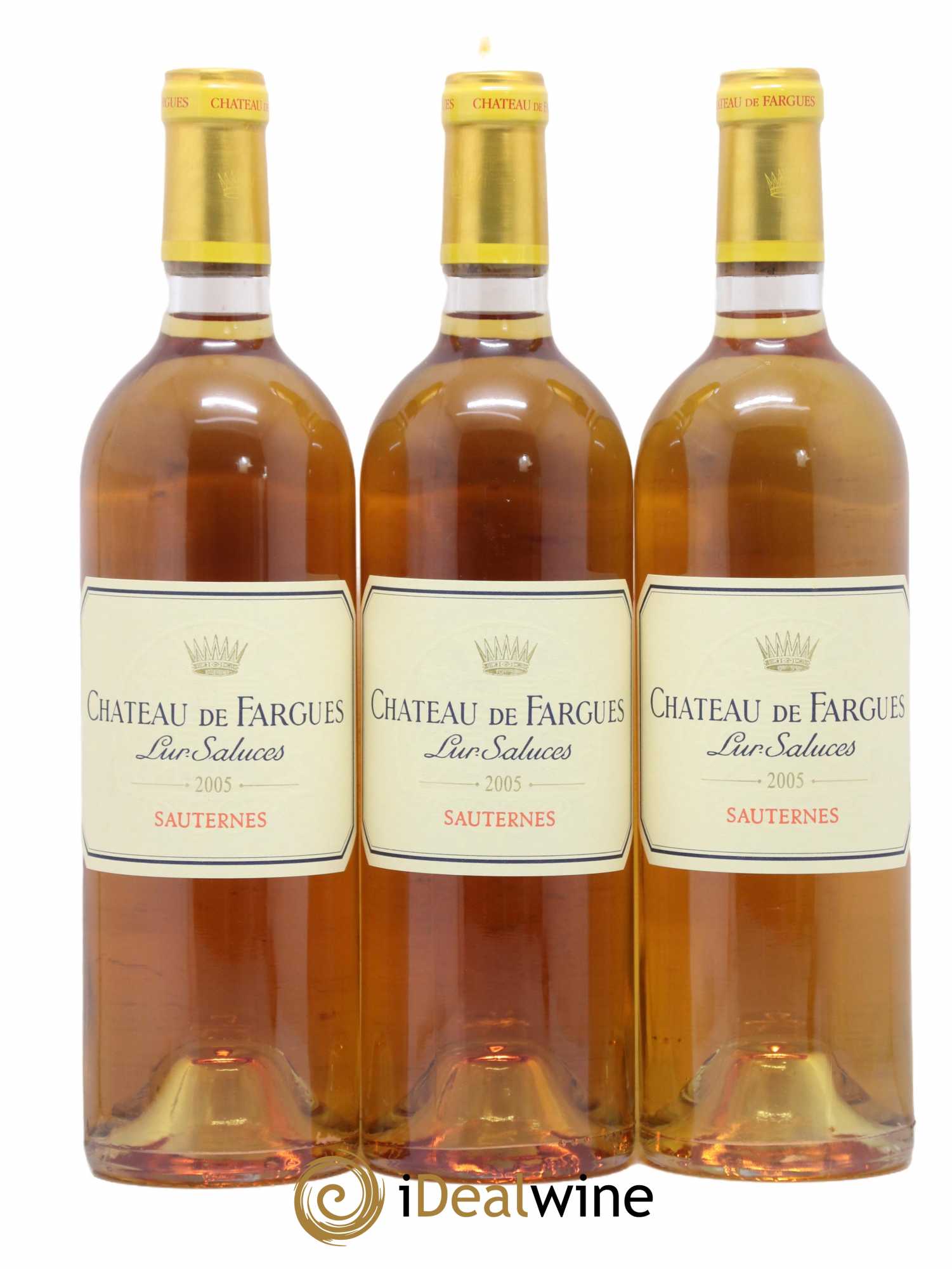 Château de Fargues 2005 - Lotto di 3 bottiglie - 0