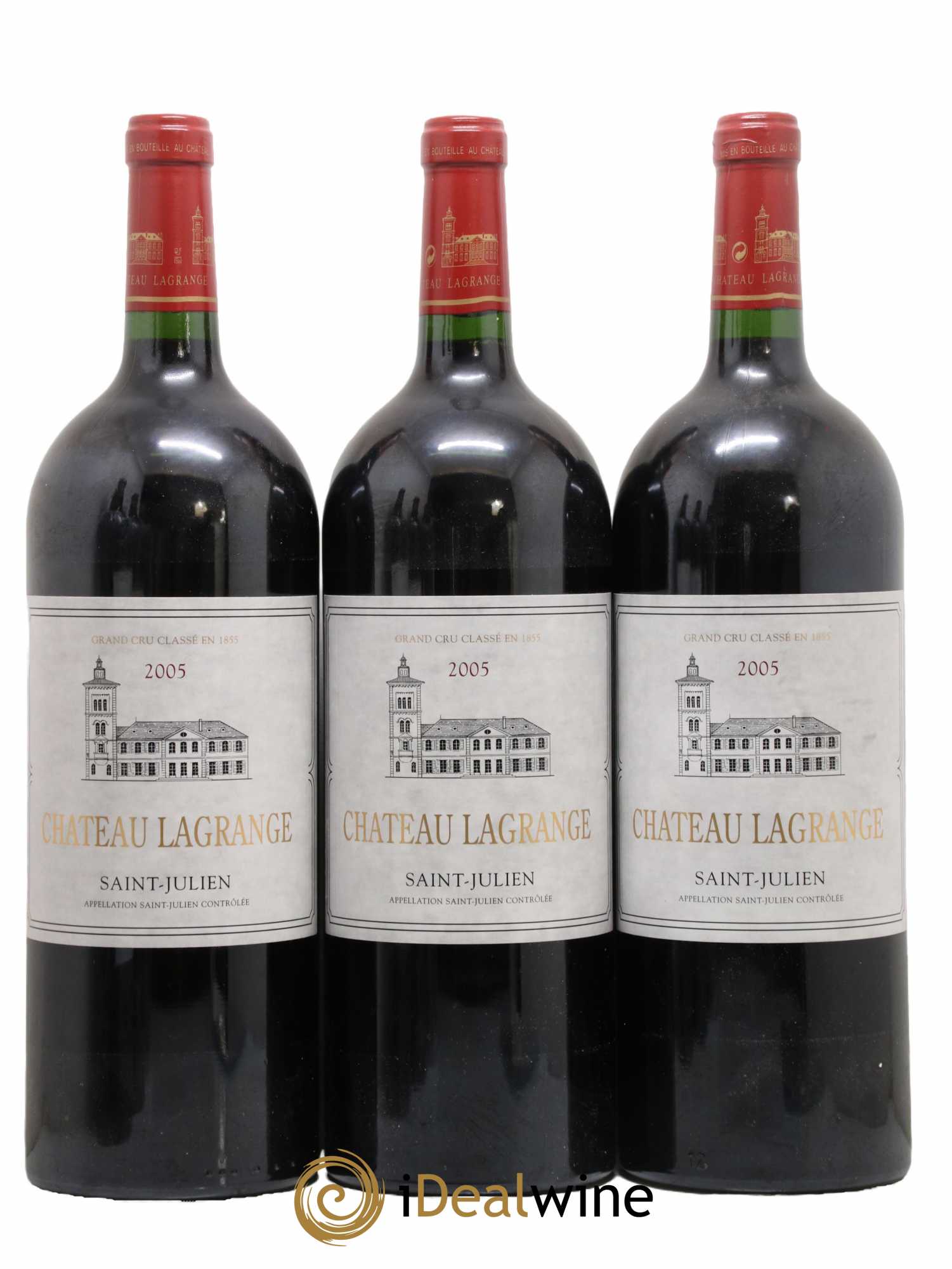 Château Lagrange 3ème Grand Cru Classé 2005 - Lot de 3 magnums - 0