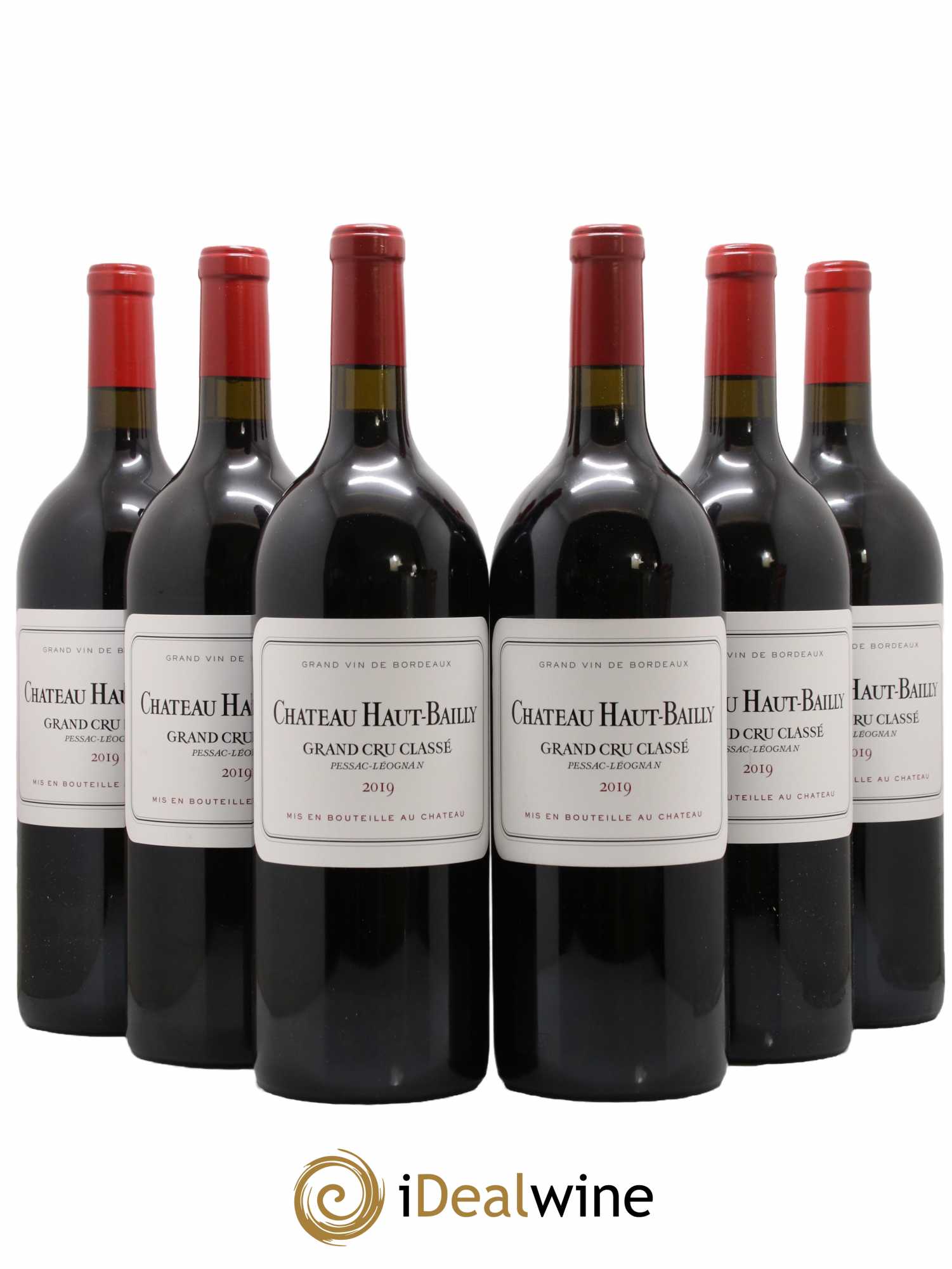 Château Haut-Bailly Cru Classé de Graves 2019 - Lot de 6 magnums - 0