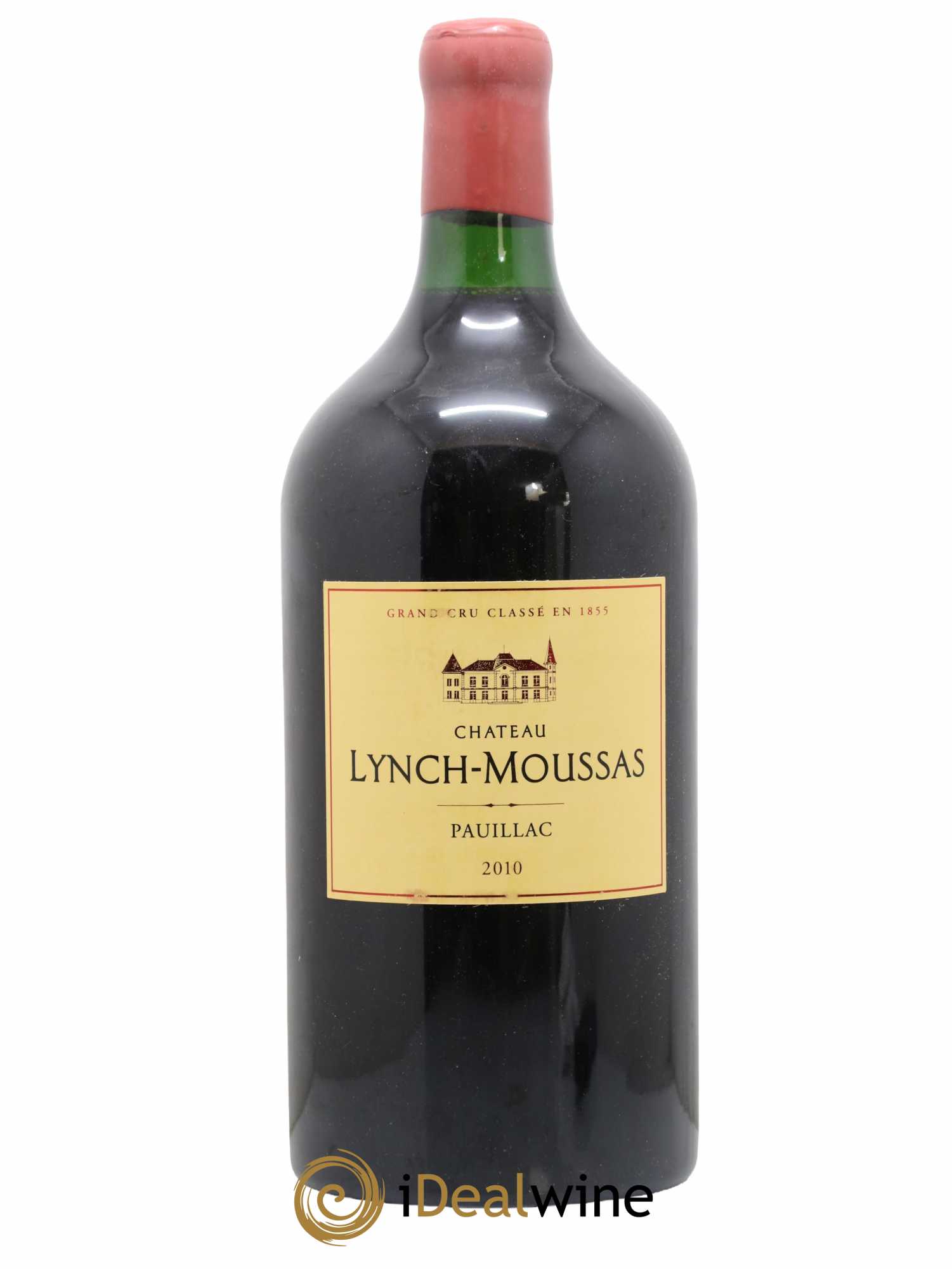 Château Lynch Moussas 5ème Grand Cru Classé 2010 - Lot de 1 double magnum - 0