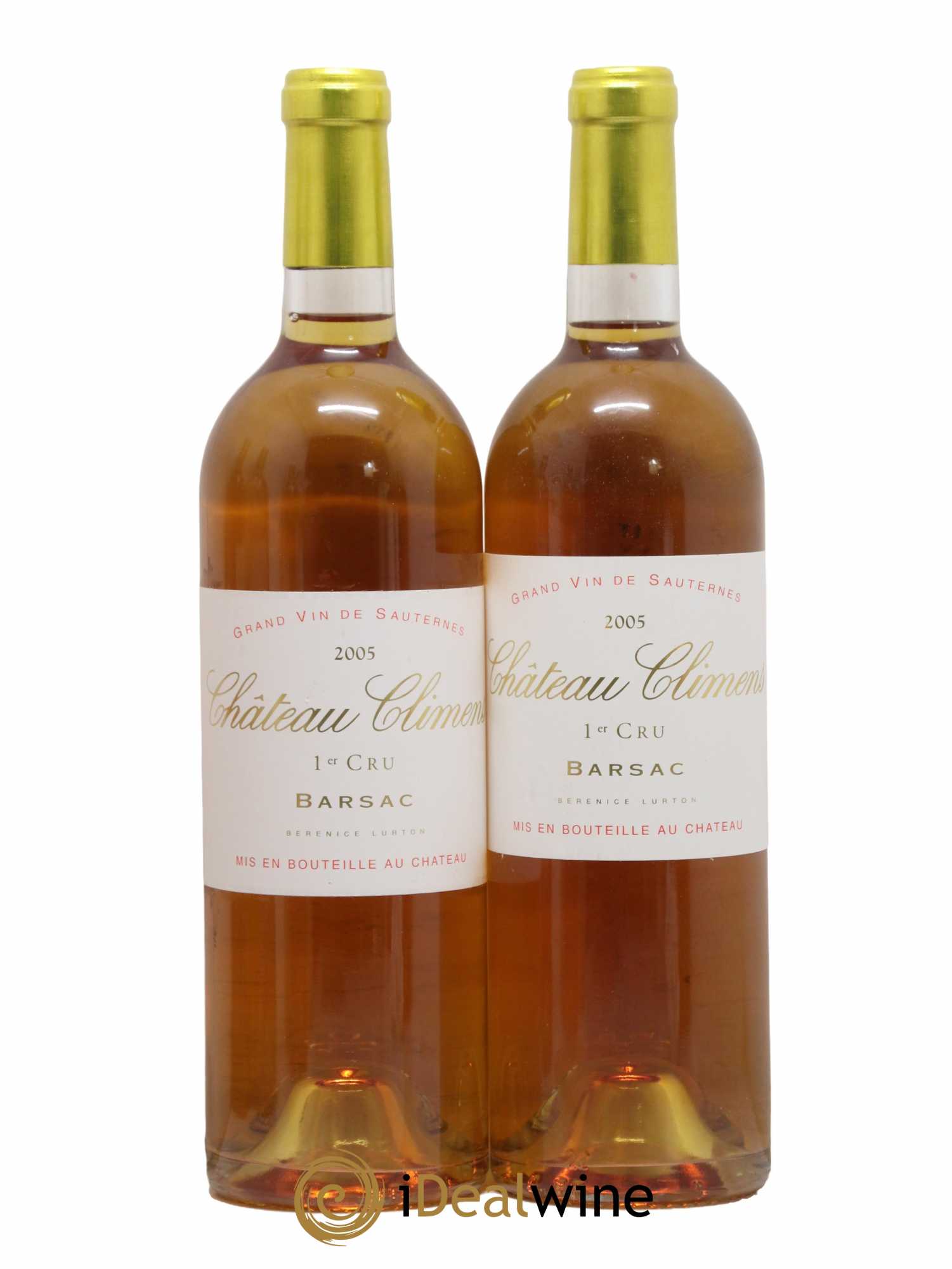 Château Climens 1er Grand Cru Classé 2005 - Lotto di 2 bottiglie - 0