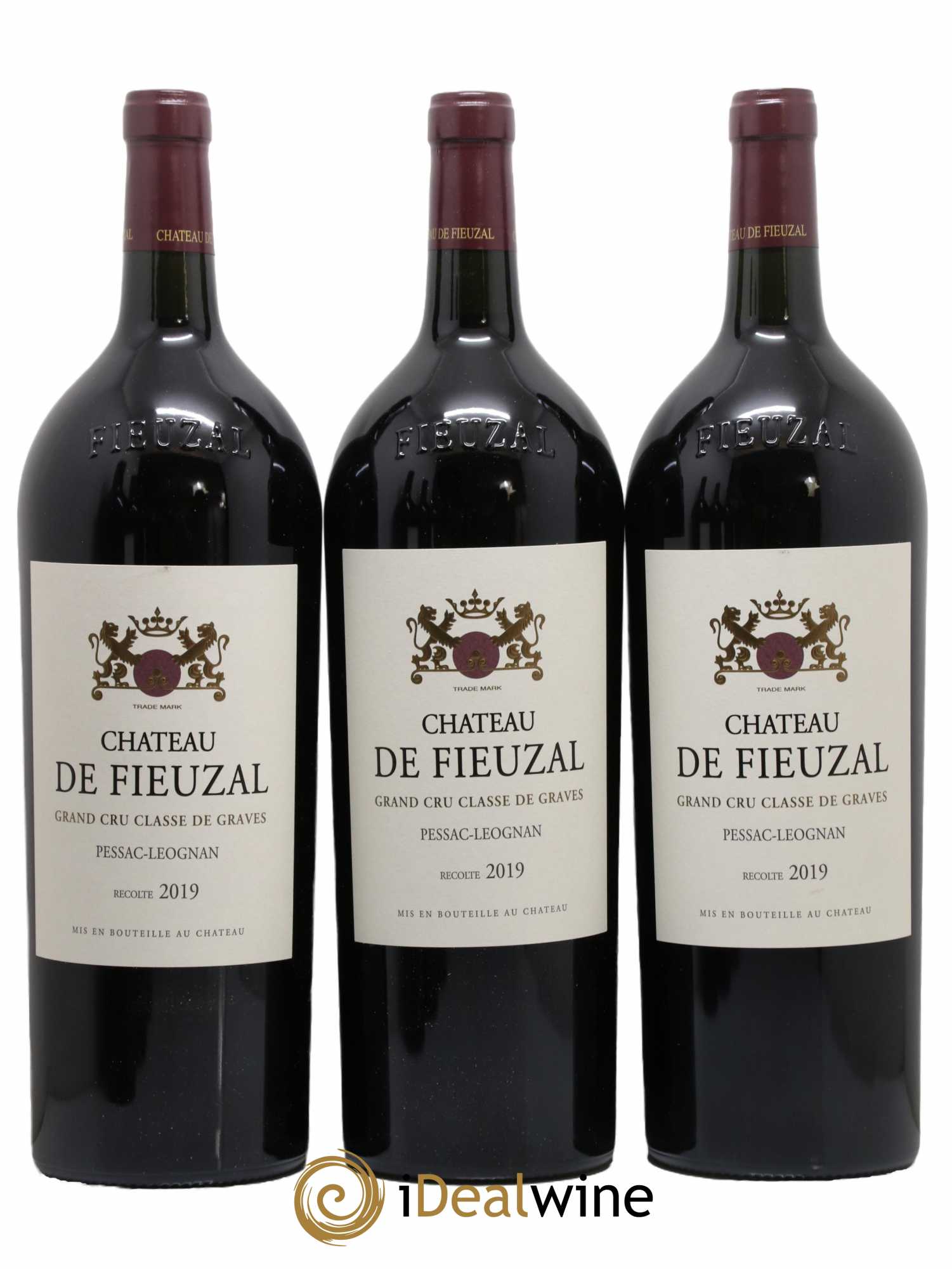 Château de Fieuzal Cru Classé de Graves 2019 - Lot de 6 magnums - 1