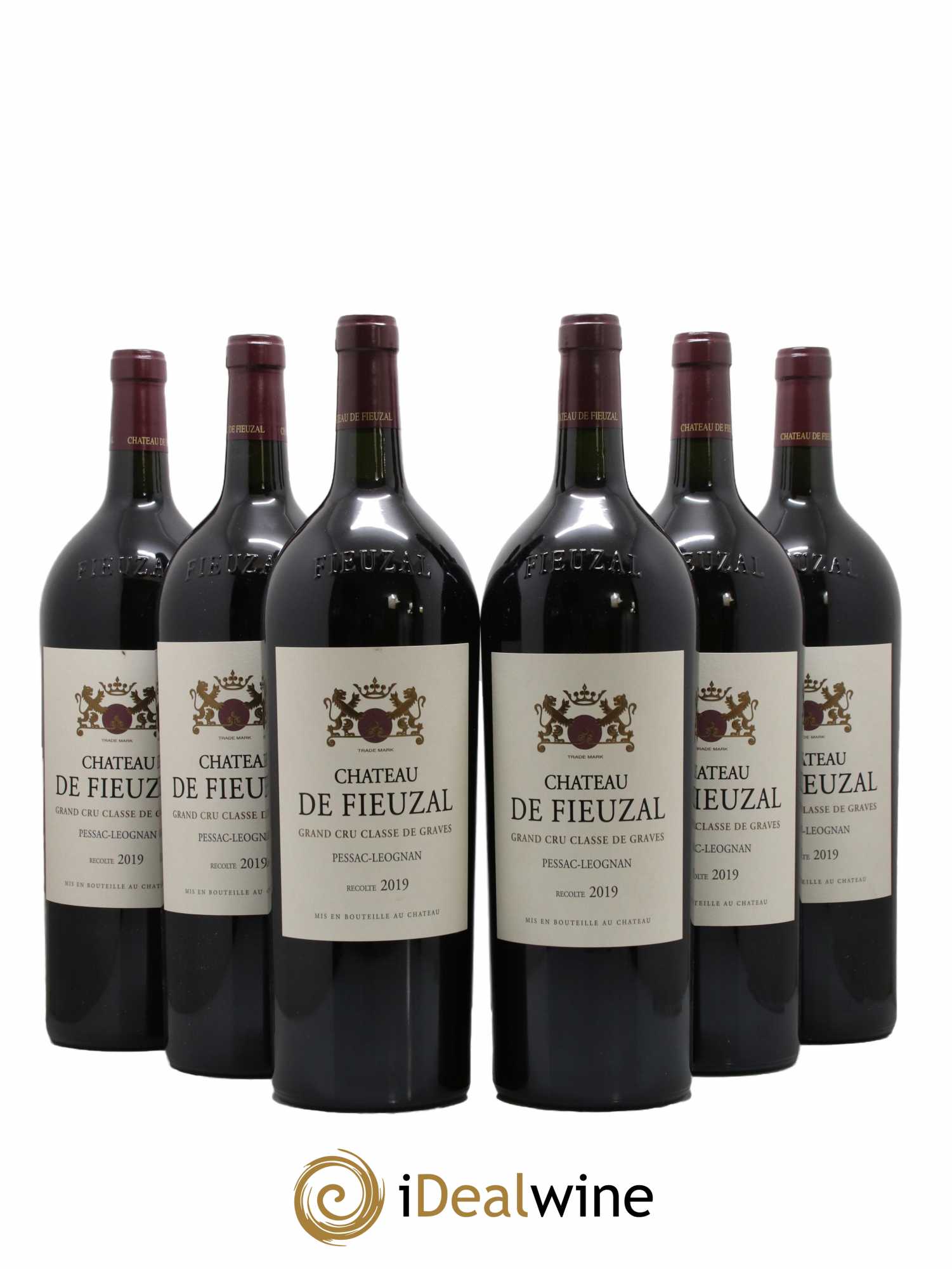Château de Fieuzal Cru Classé de Graves 2019 - Lot de 6 magnums - 0