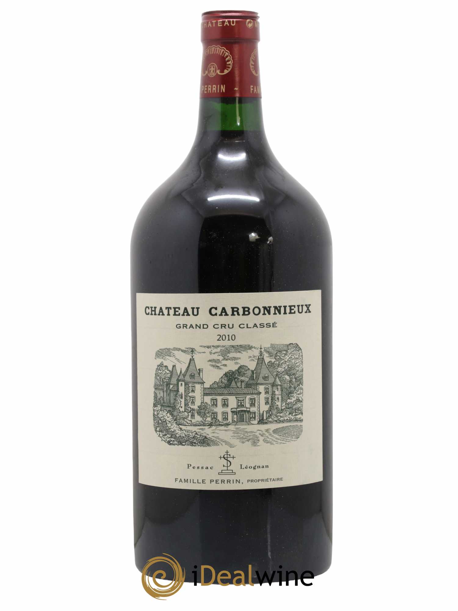 Château Carbonnieux Cru Classé de Graves 2010 - Lot de 1 double magnum - 0