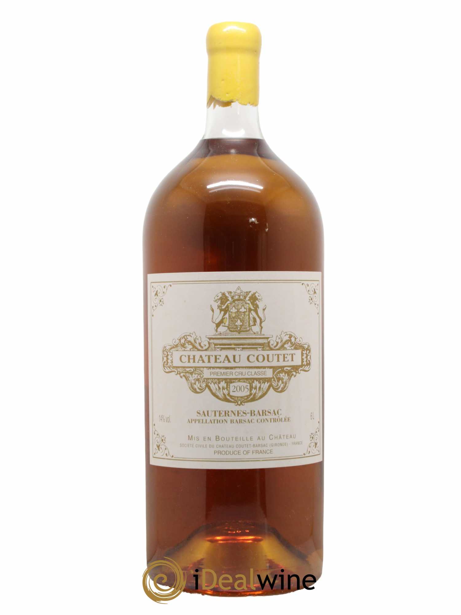 Château Coutet 1er Grand Cru Classé 2005 - Lotto di 1 mathusalem - 0
