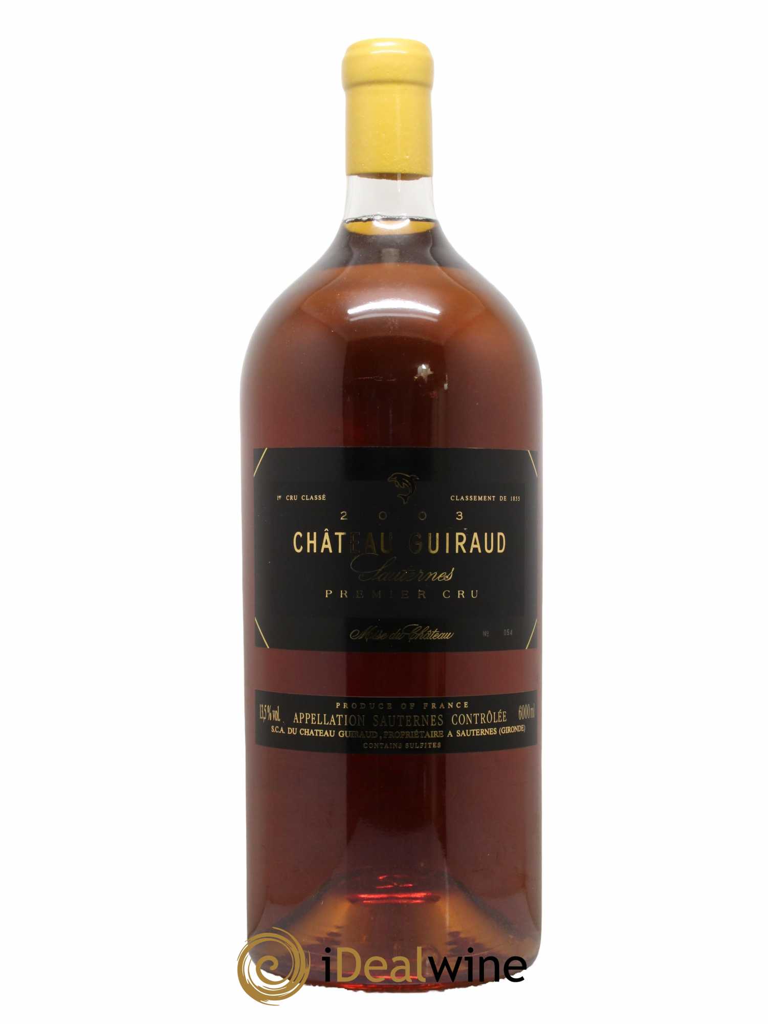 Château Guiraud 1er Grand Cru Classé 2003 - Lotto di 1 mathusalem - 0