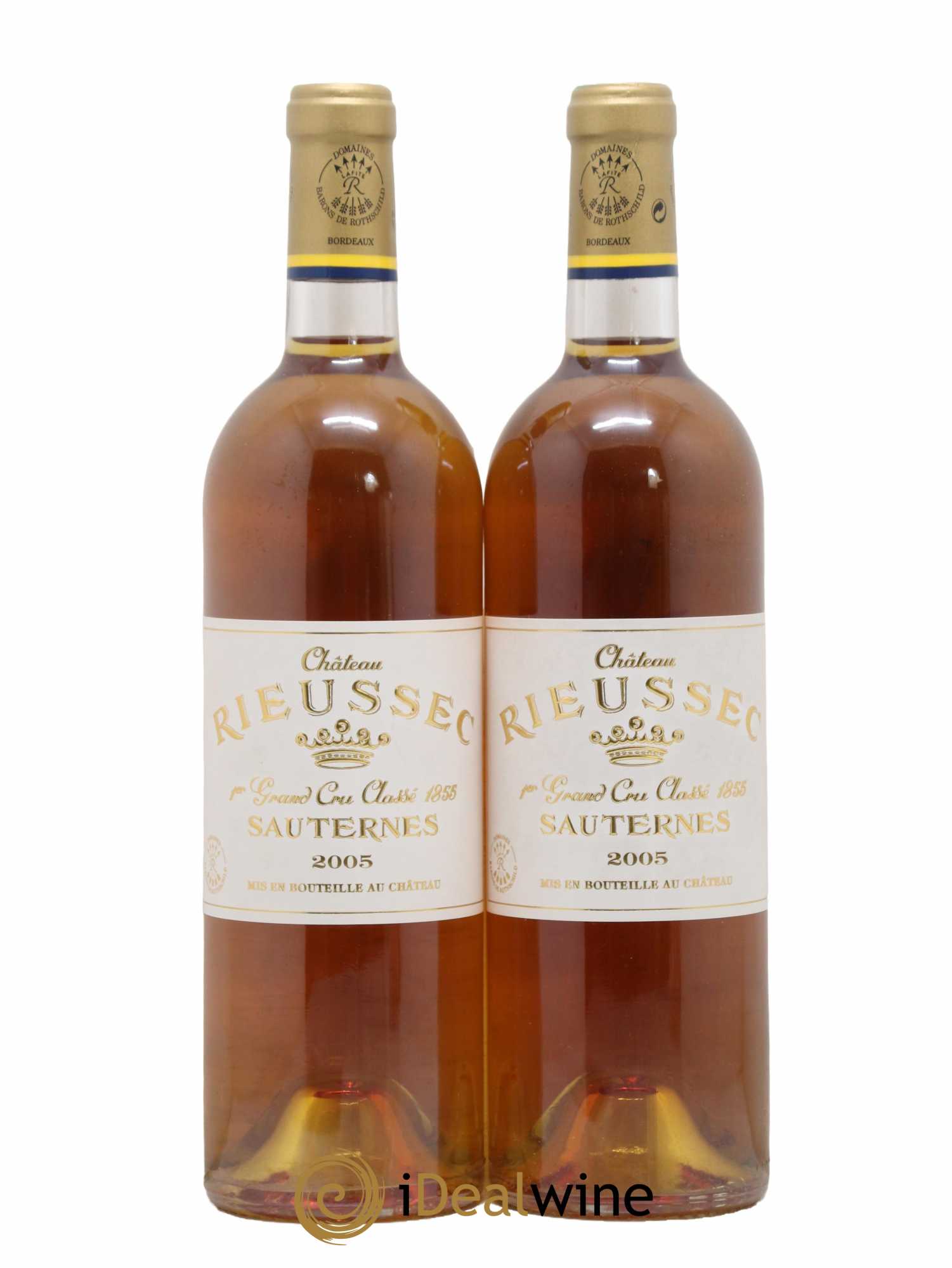 Château Rieussec 1er Grand Cru Classé 2005 - Lotto di 2 bottiglie - 0