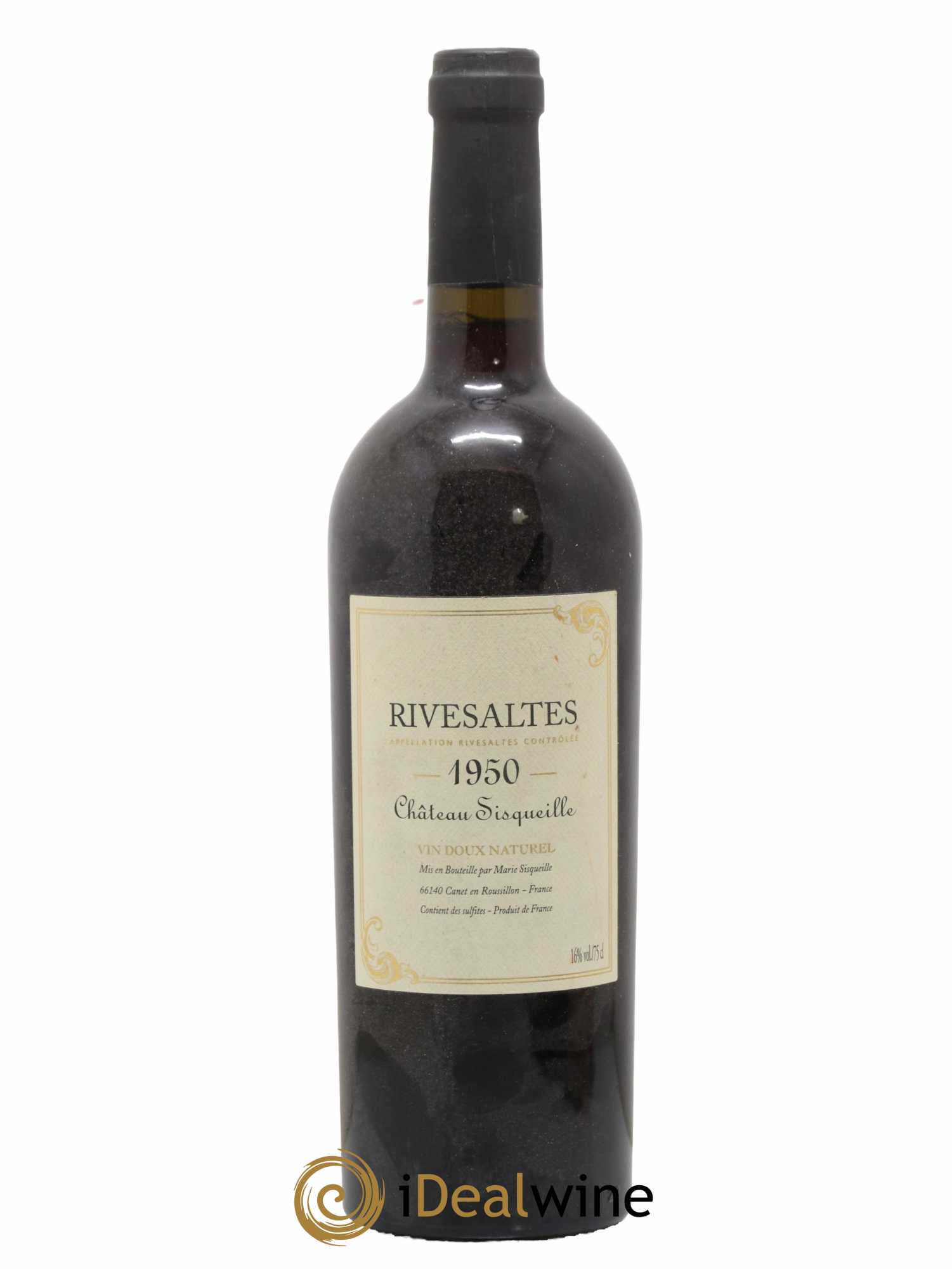 Rivesaltes Château Sisqueille 1950 - Lot de 1 bouteille - 0