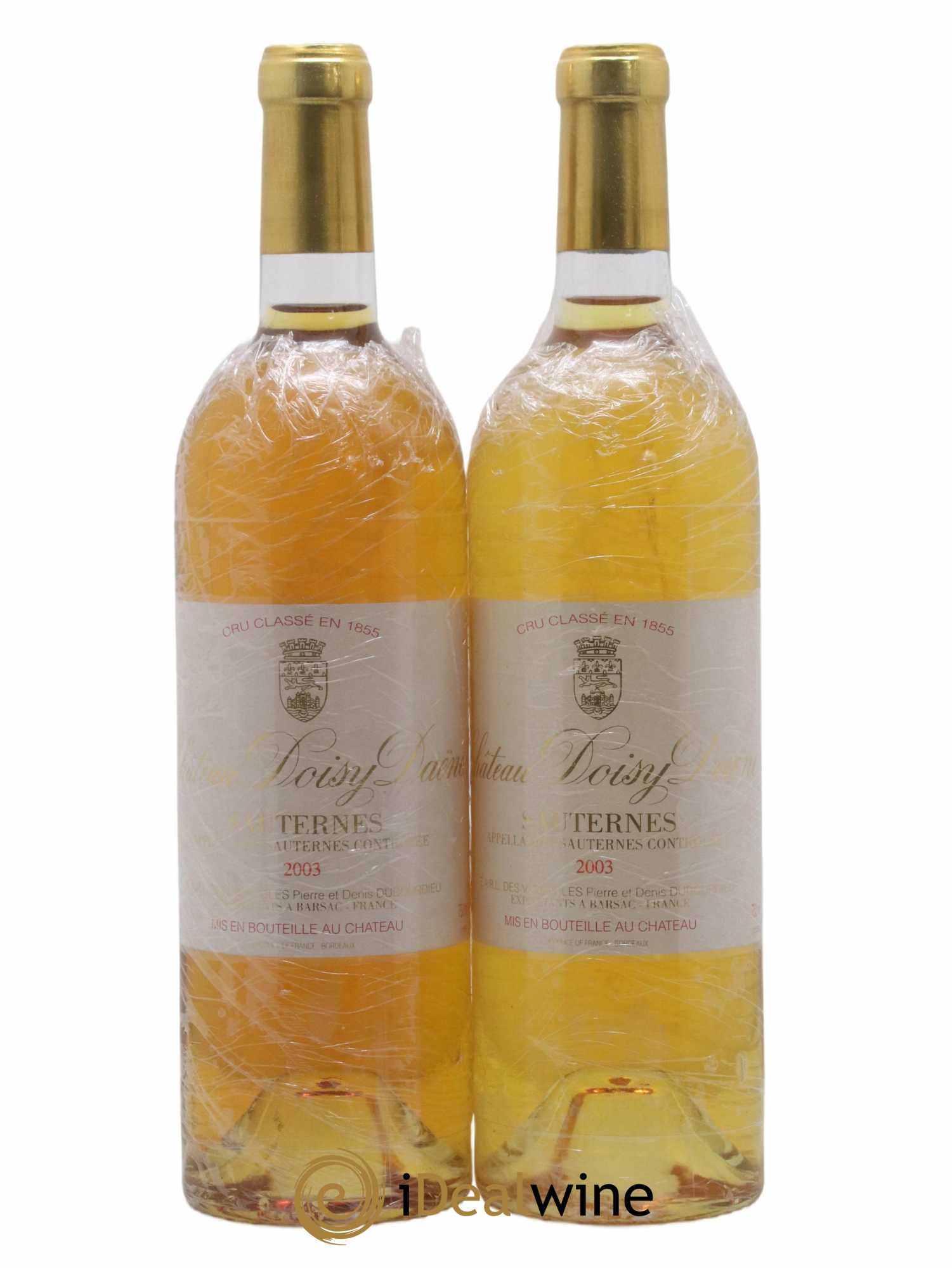 Château Doisy Daëne 2ème Grand Cru Classé 2003 - Lotto di 2 bottiglie - 0