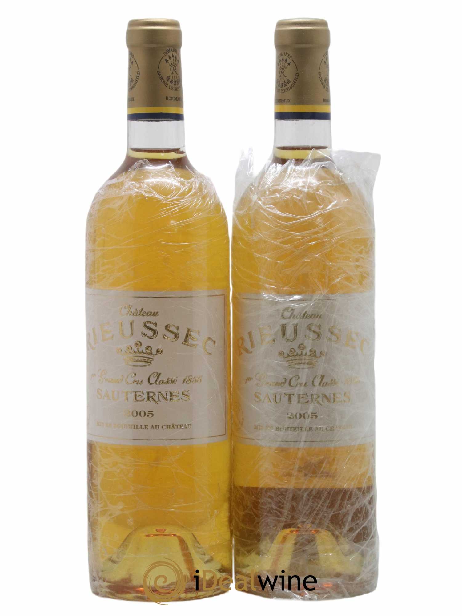 Château Rieussec 1er Grand Cru Classé 2005 - Lotto di 2 bottiglie - 0
